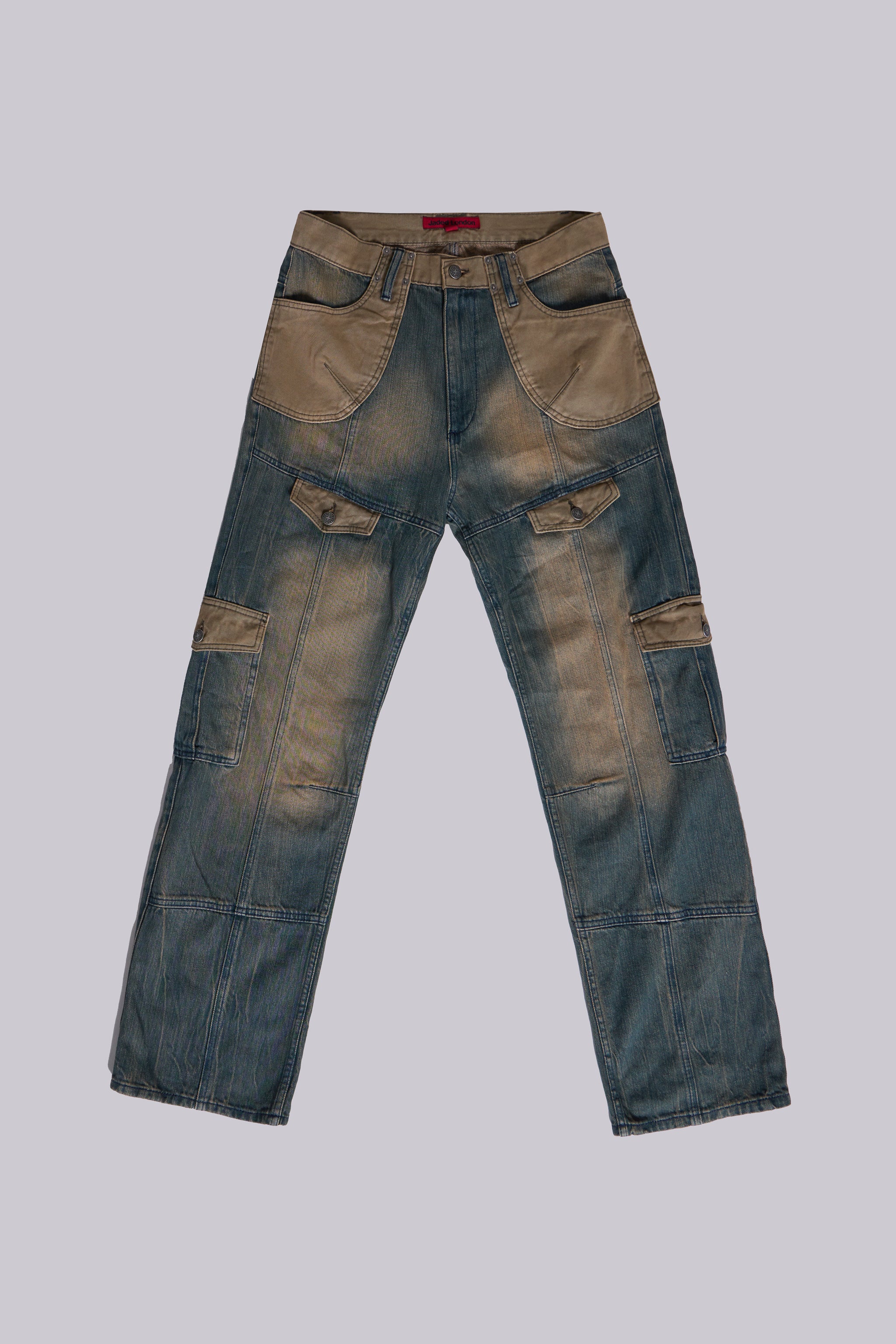 '07 Contrast Cargo Jeans - Image 3