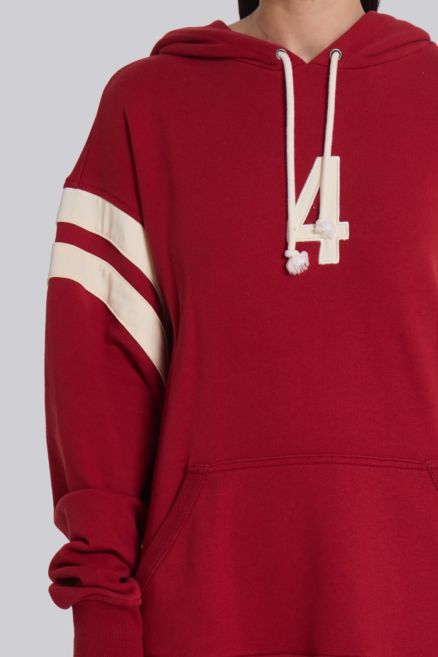 4 or Nothing Sweater Dress in Red - Image 4