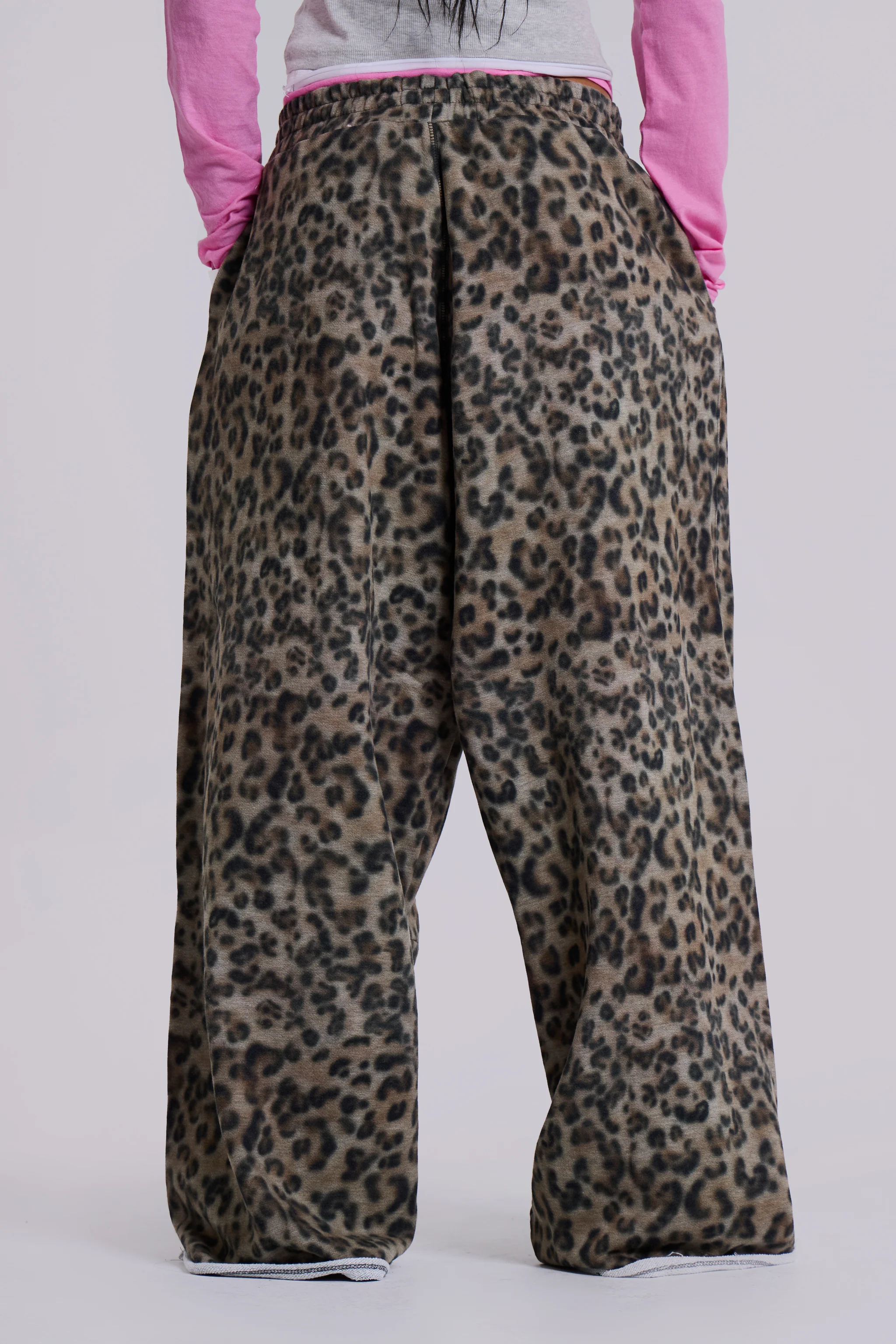 Airbrush Leopard Monster Joggers - Image 3