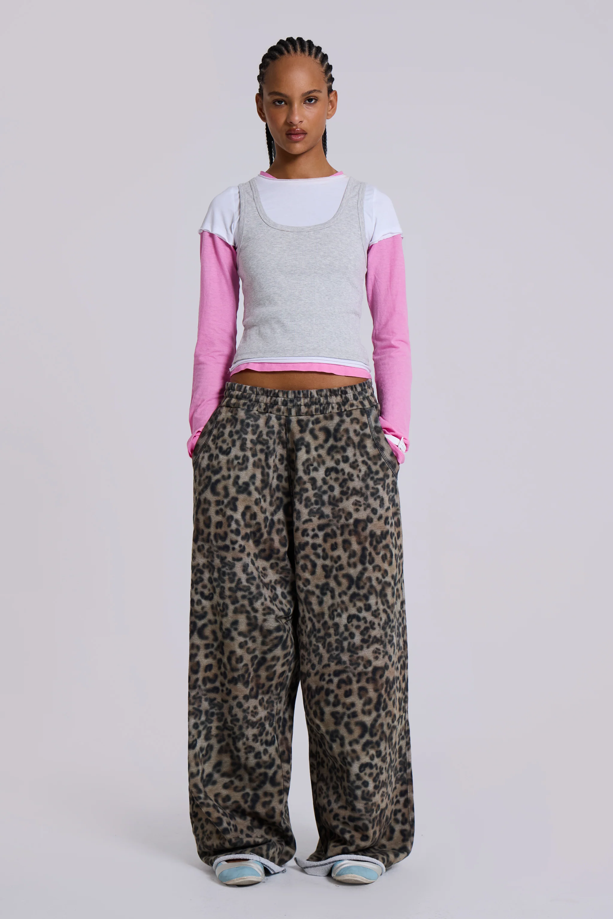 Airbrush Leopard Monster Joggers - Image 5