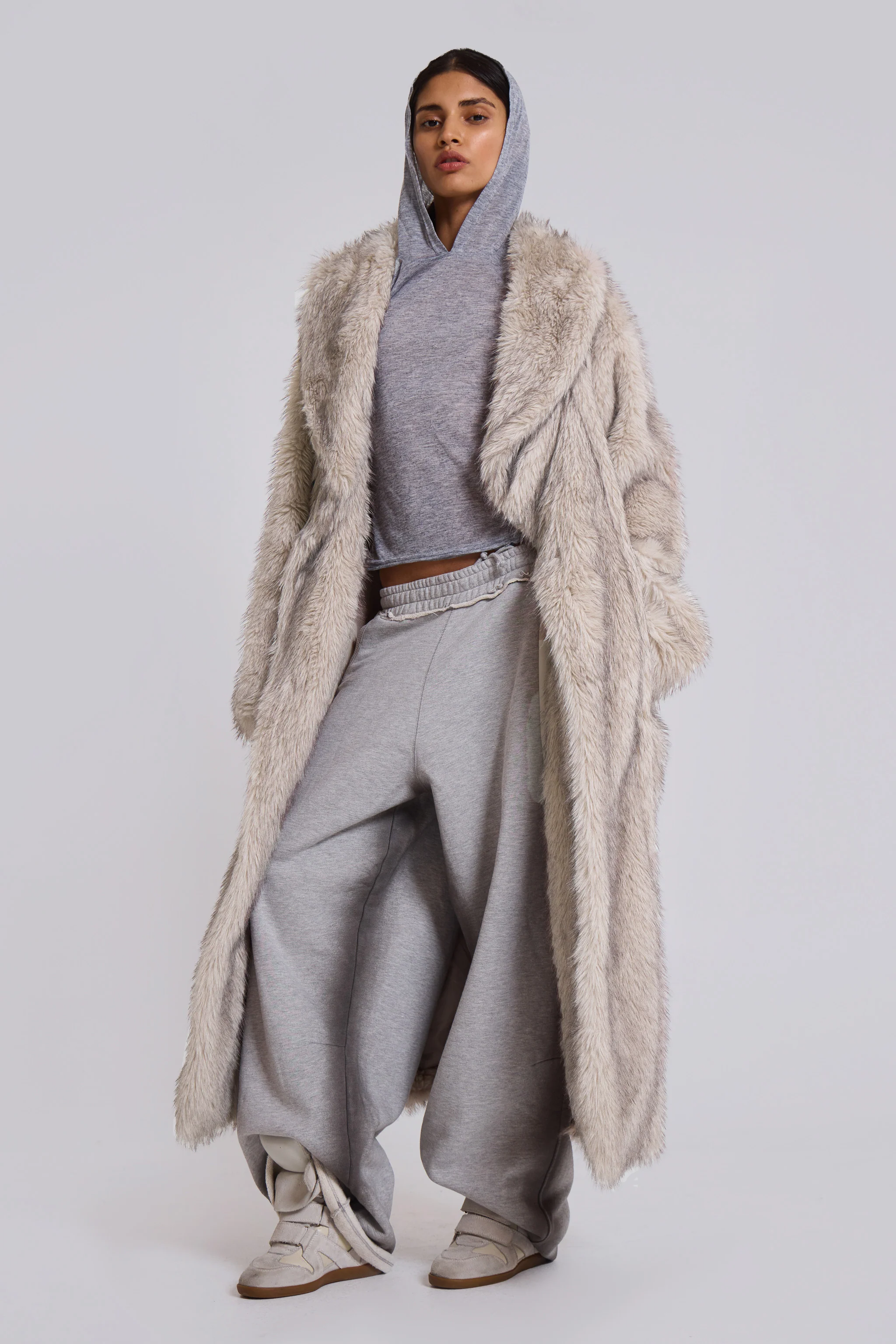 Alaska Faux Fur Coat - Image 5
