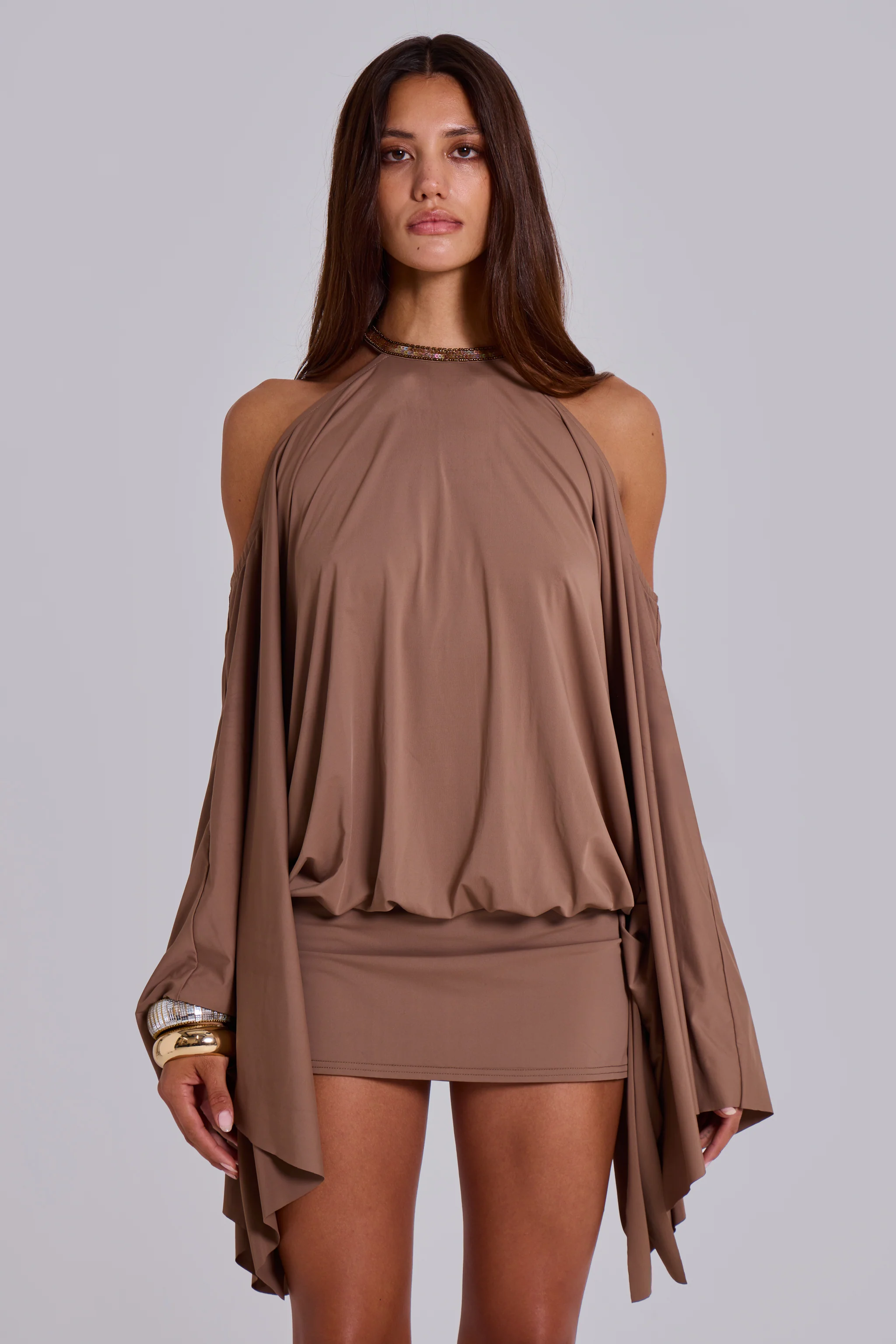 Alula Embellished Butterfly Mini Dress - Image 6