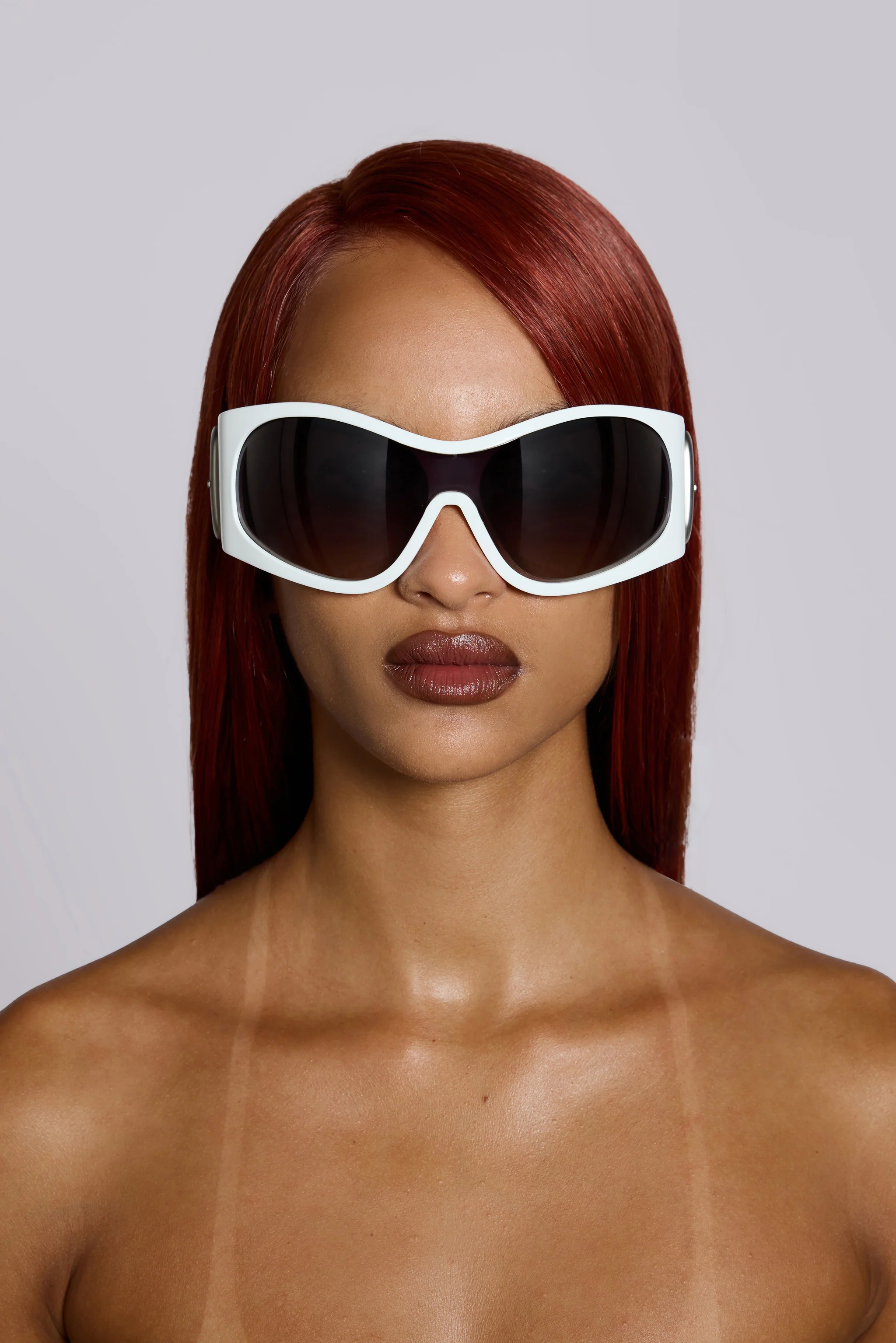 Alva Sunglasses in White - Image 3