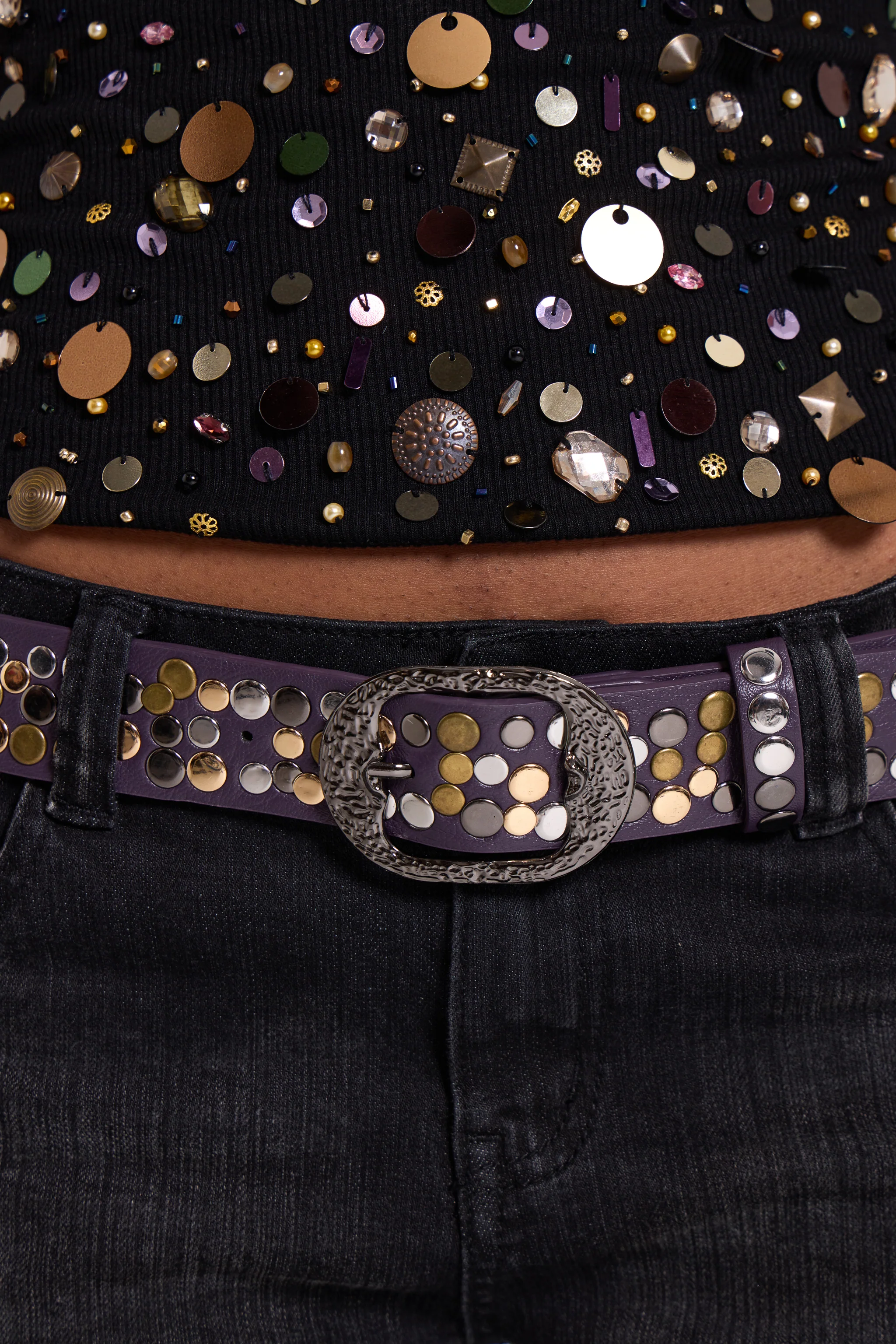Amethyst Studded belt - Image 7