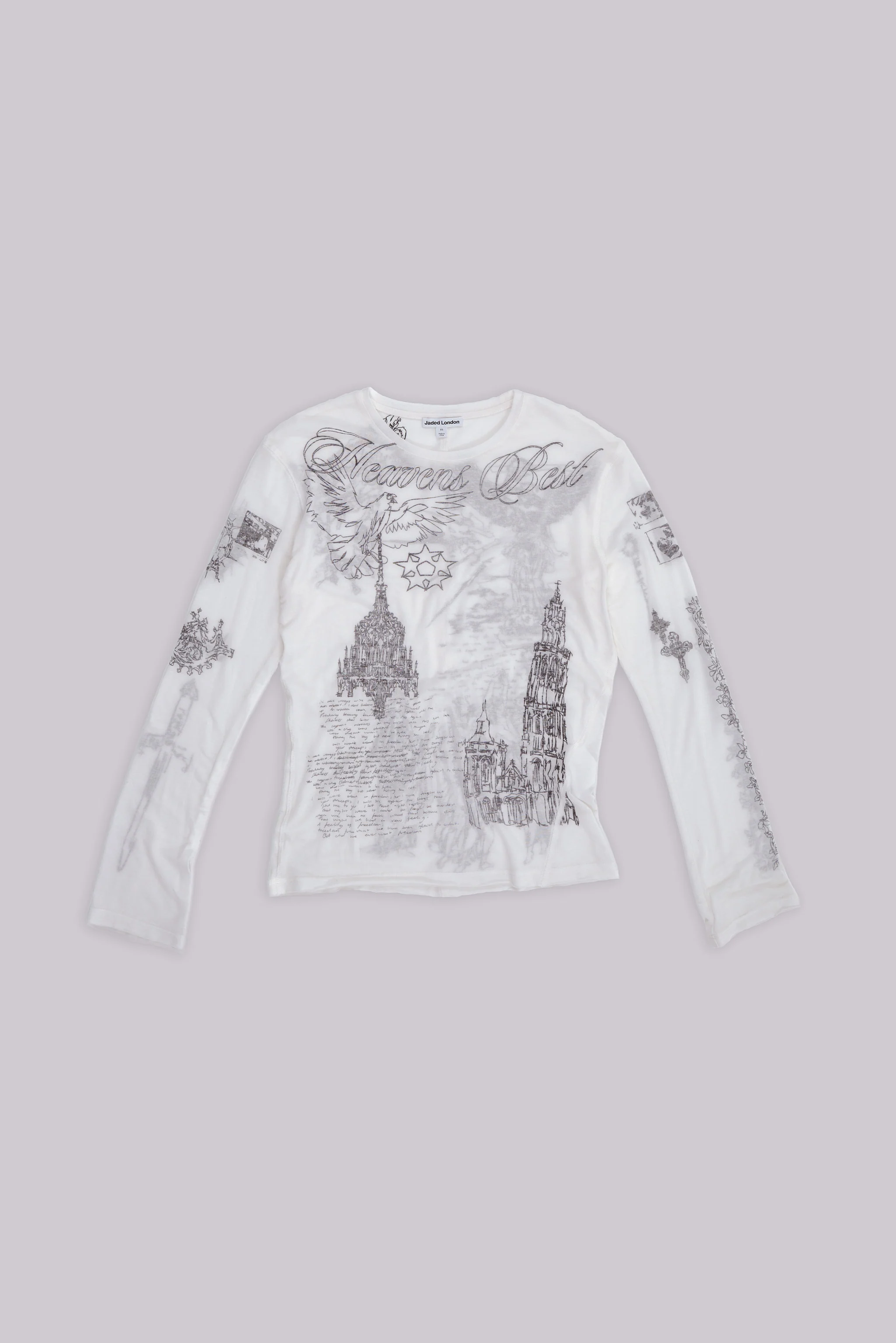 Archangel Mist Long Sleeve Top - Image 2