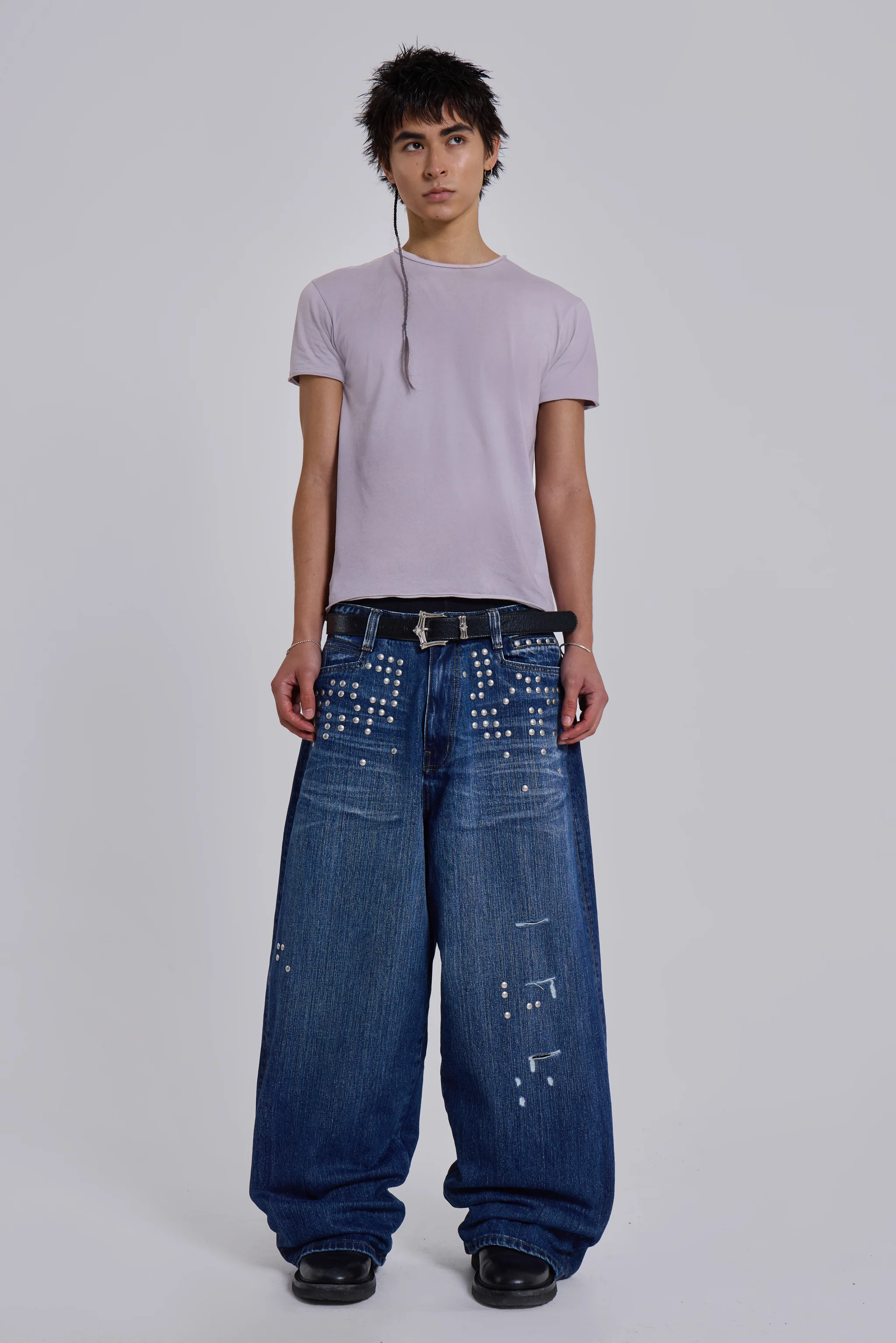 Backbone Studded T-Shirt - Image 4
