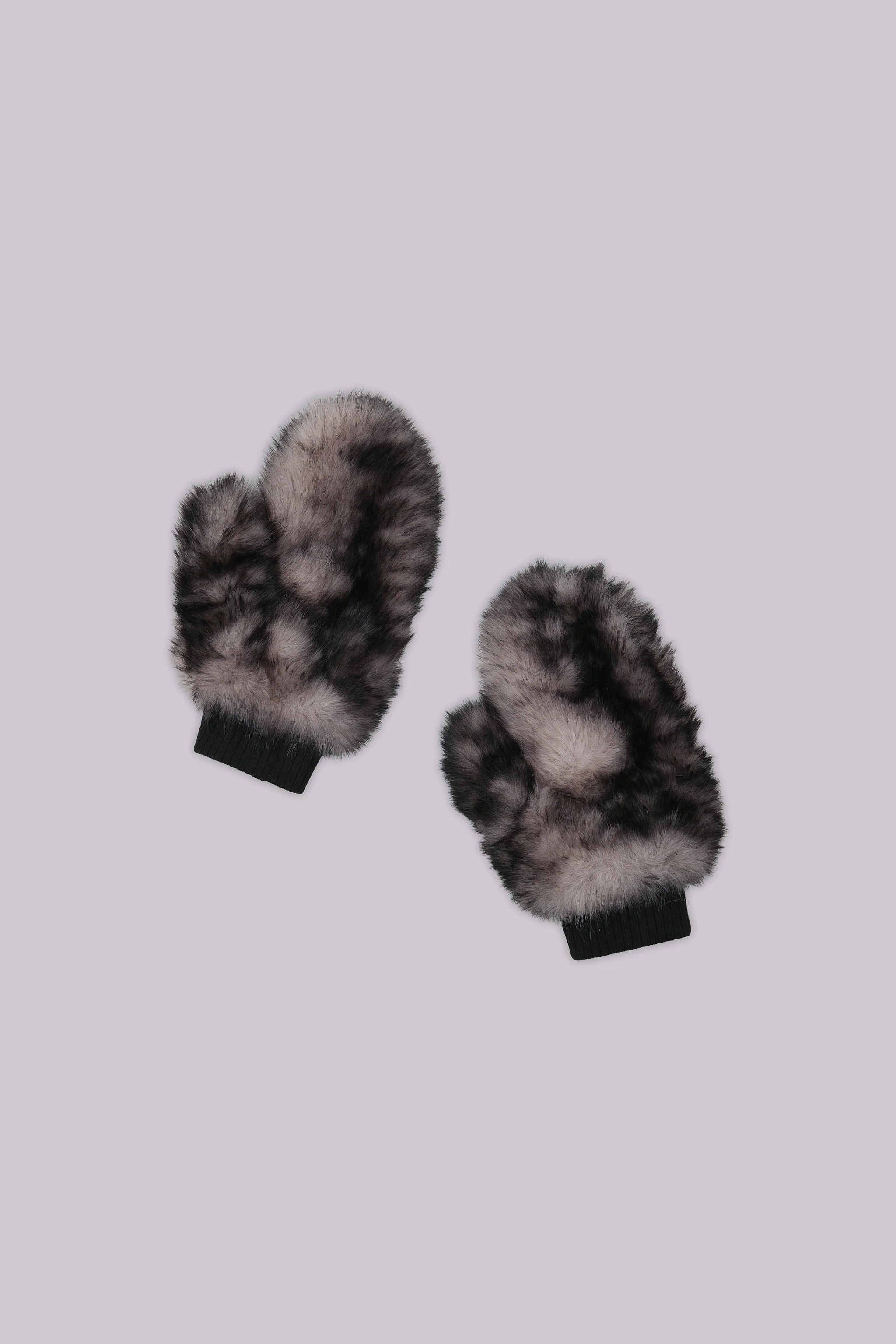 Biome Faux Fur Mittens - Image 3
