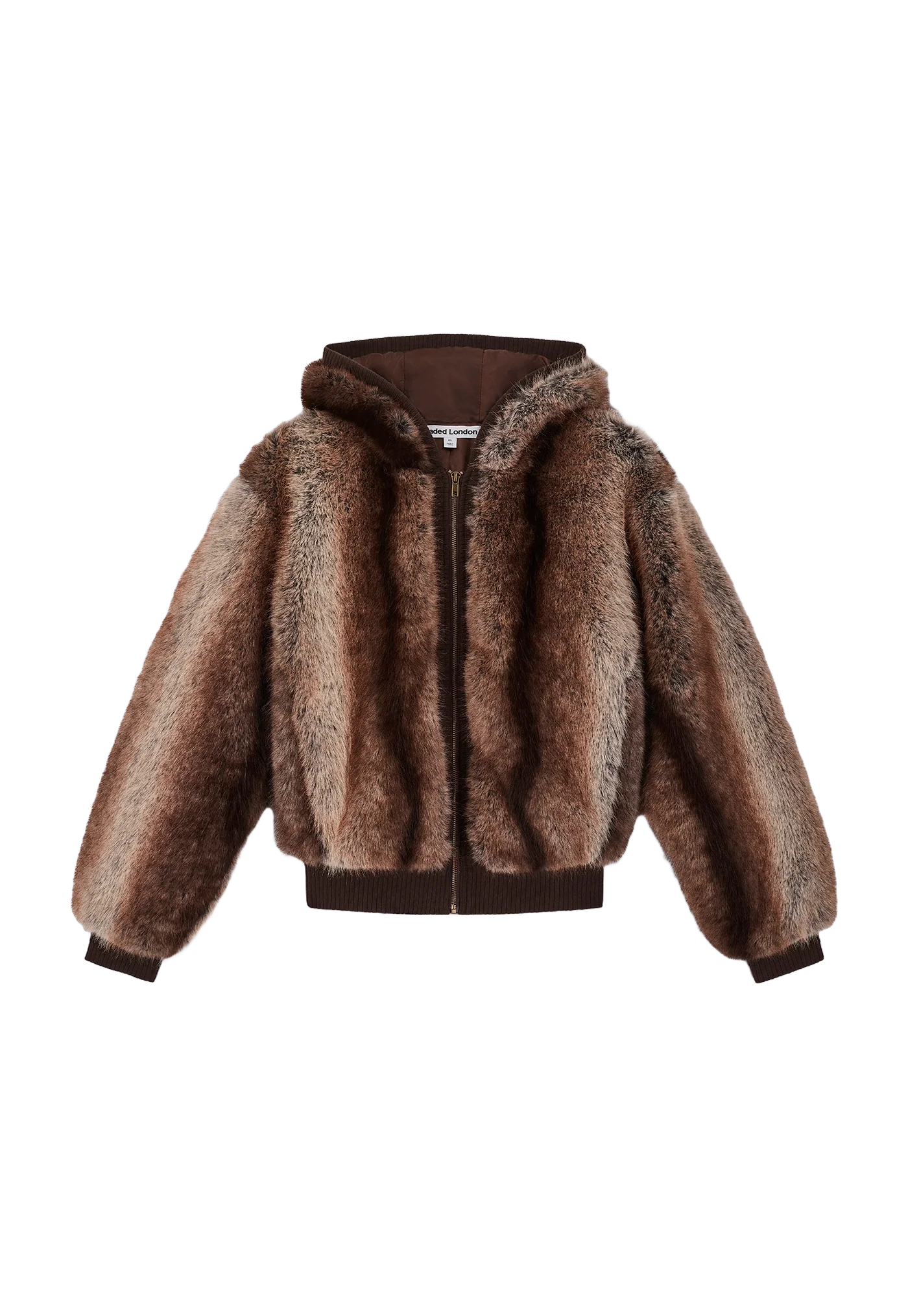 Bear Faux Fur Jacket - Image 10