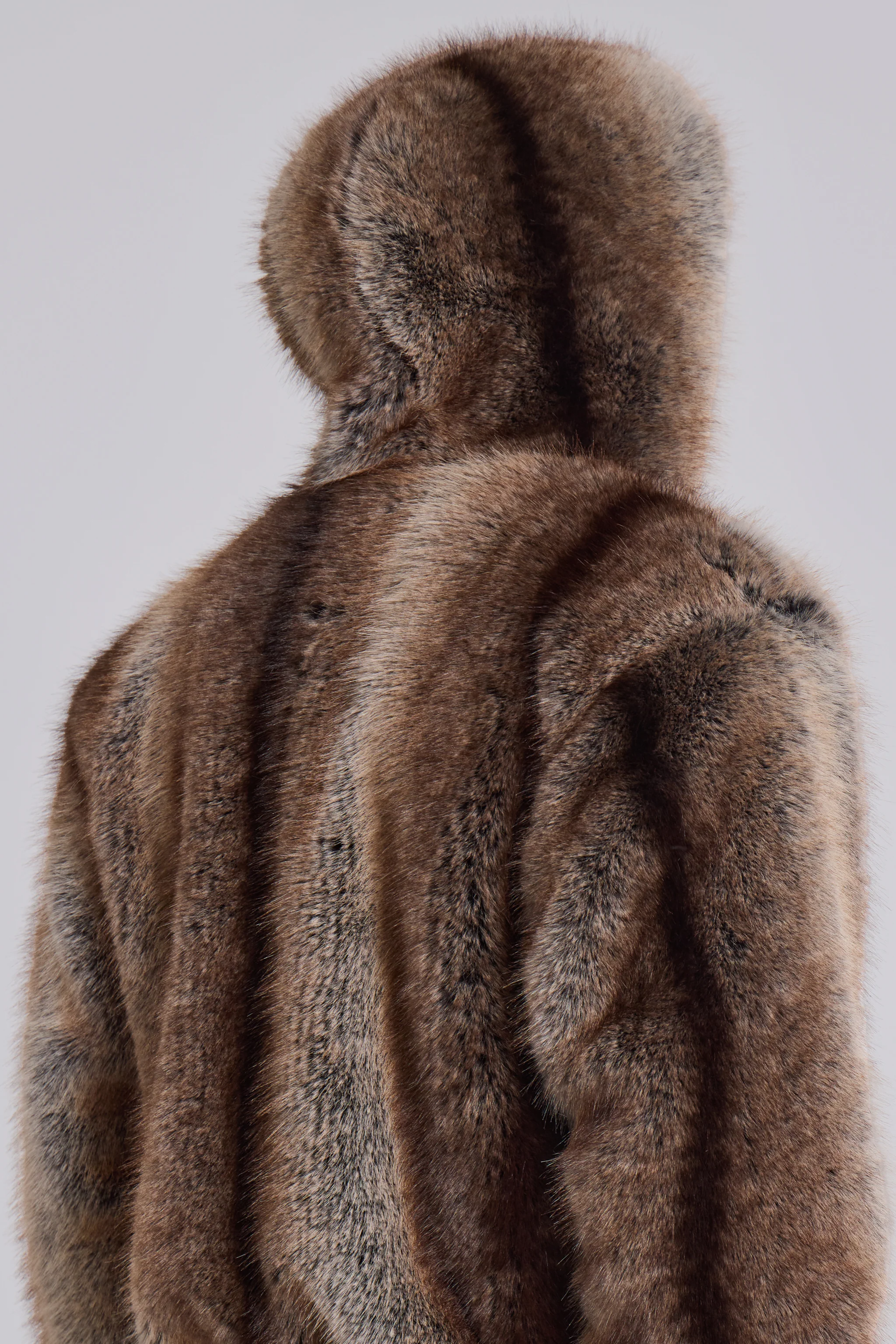 Bear Faux Fur Jacket - Image 6