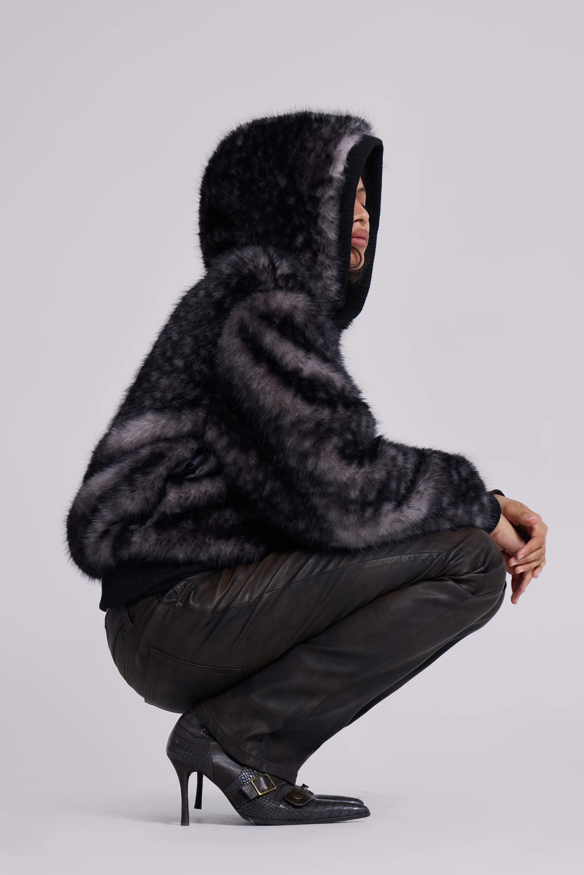 Biome Faux Fur Jacket - Image 8
