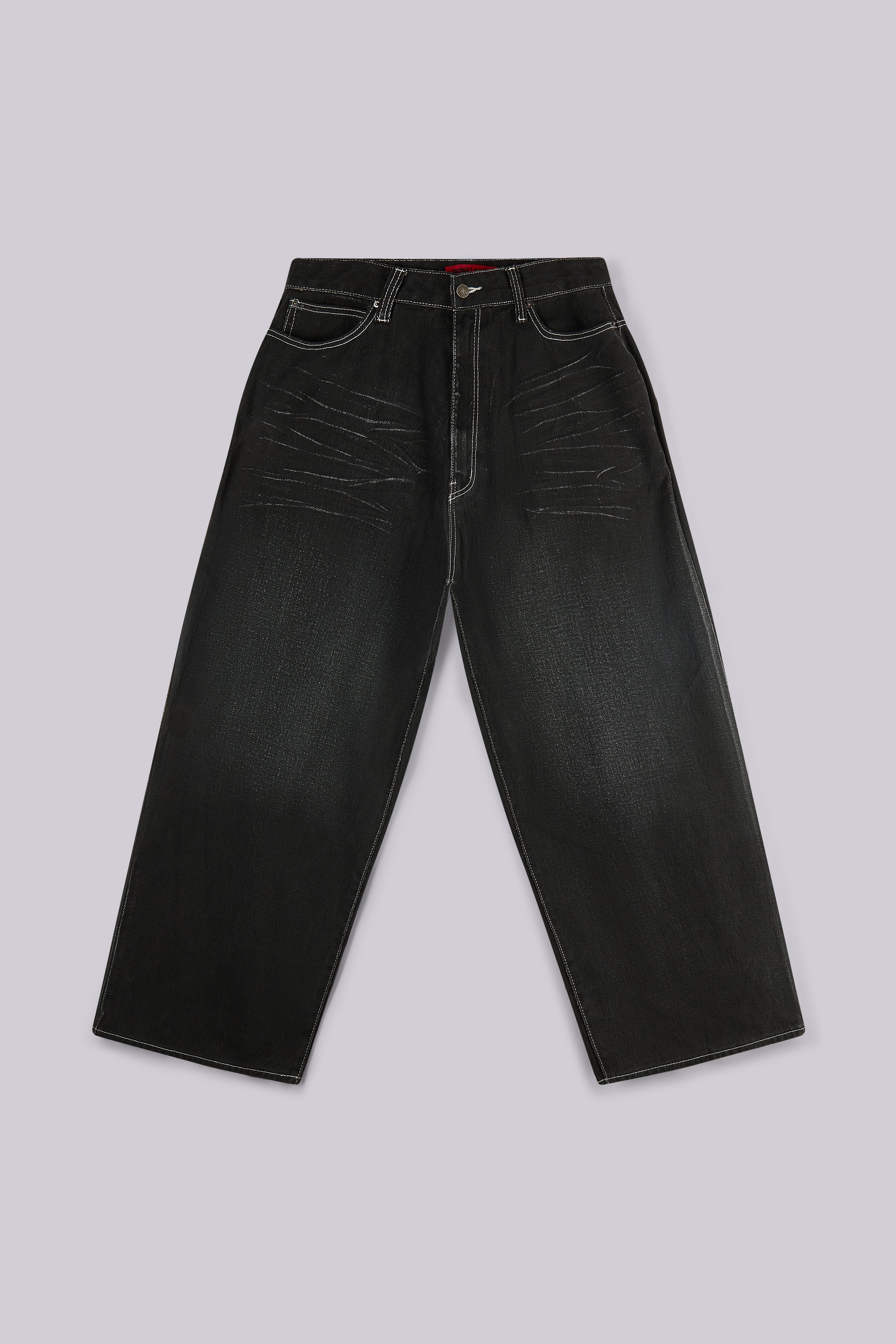 Black Coated XL Colossus Jeans - Image 2
