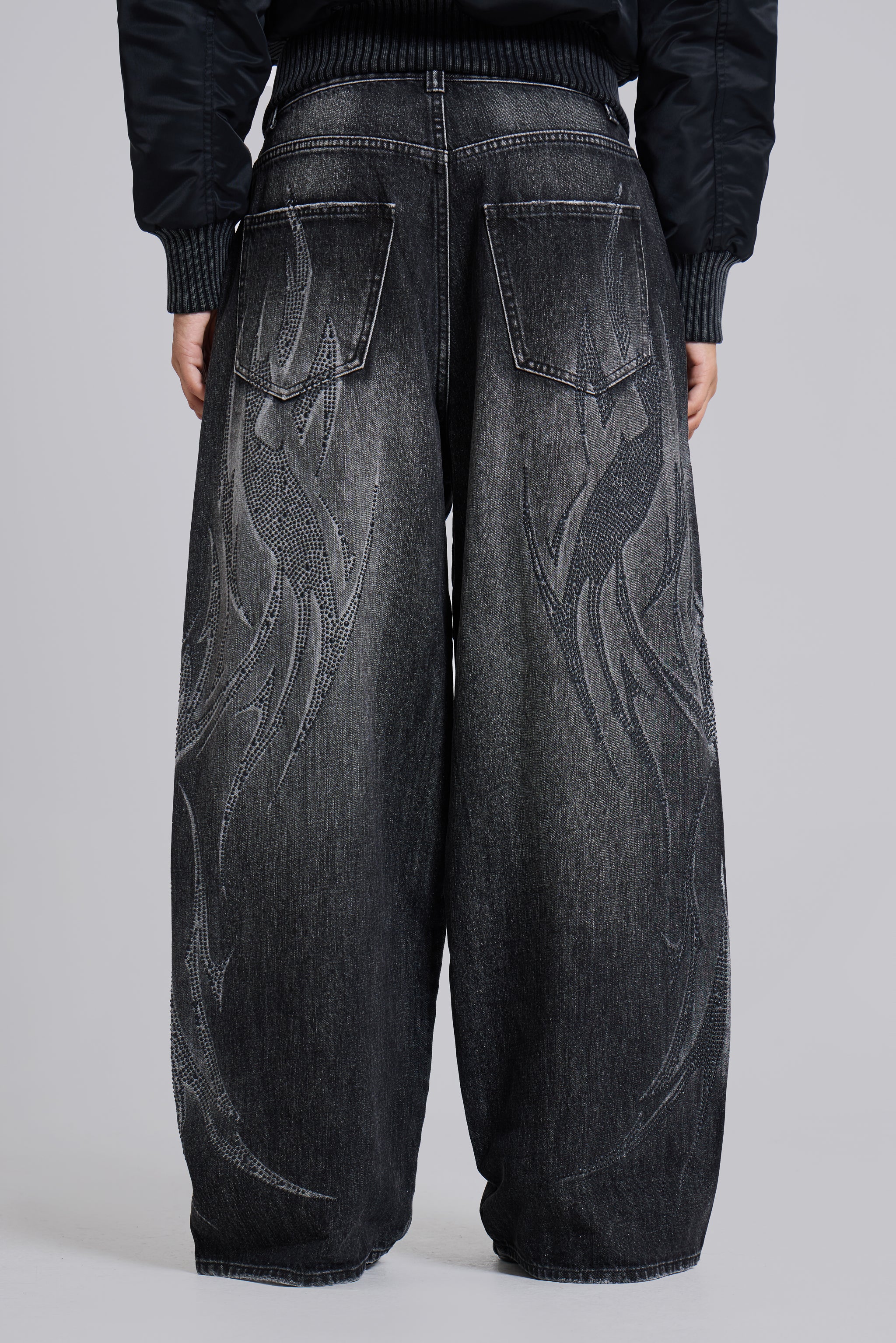 Black Jewel Blade XL Colossus Jeans - Image 4