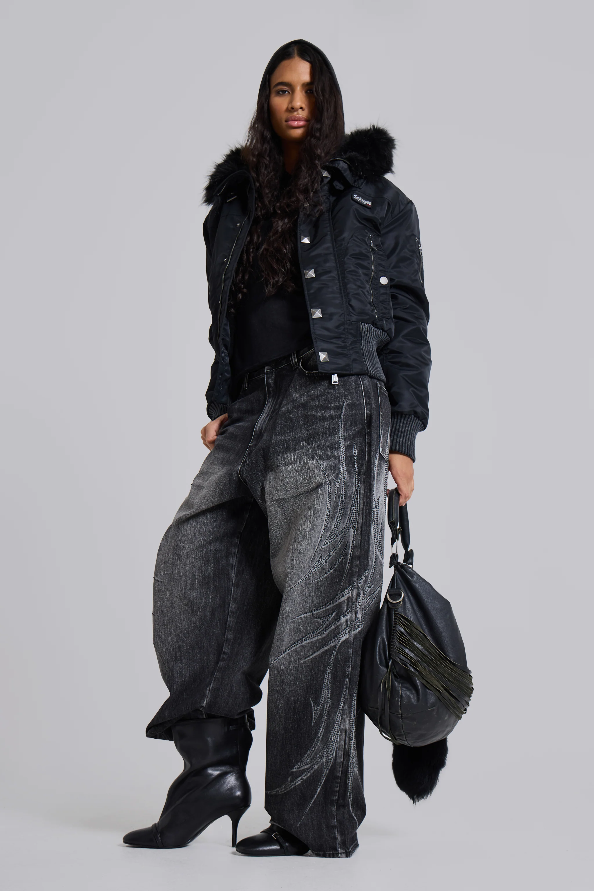 Black Jewel Blade XL Colossus Jeans - Image 9