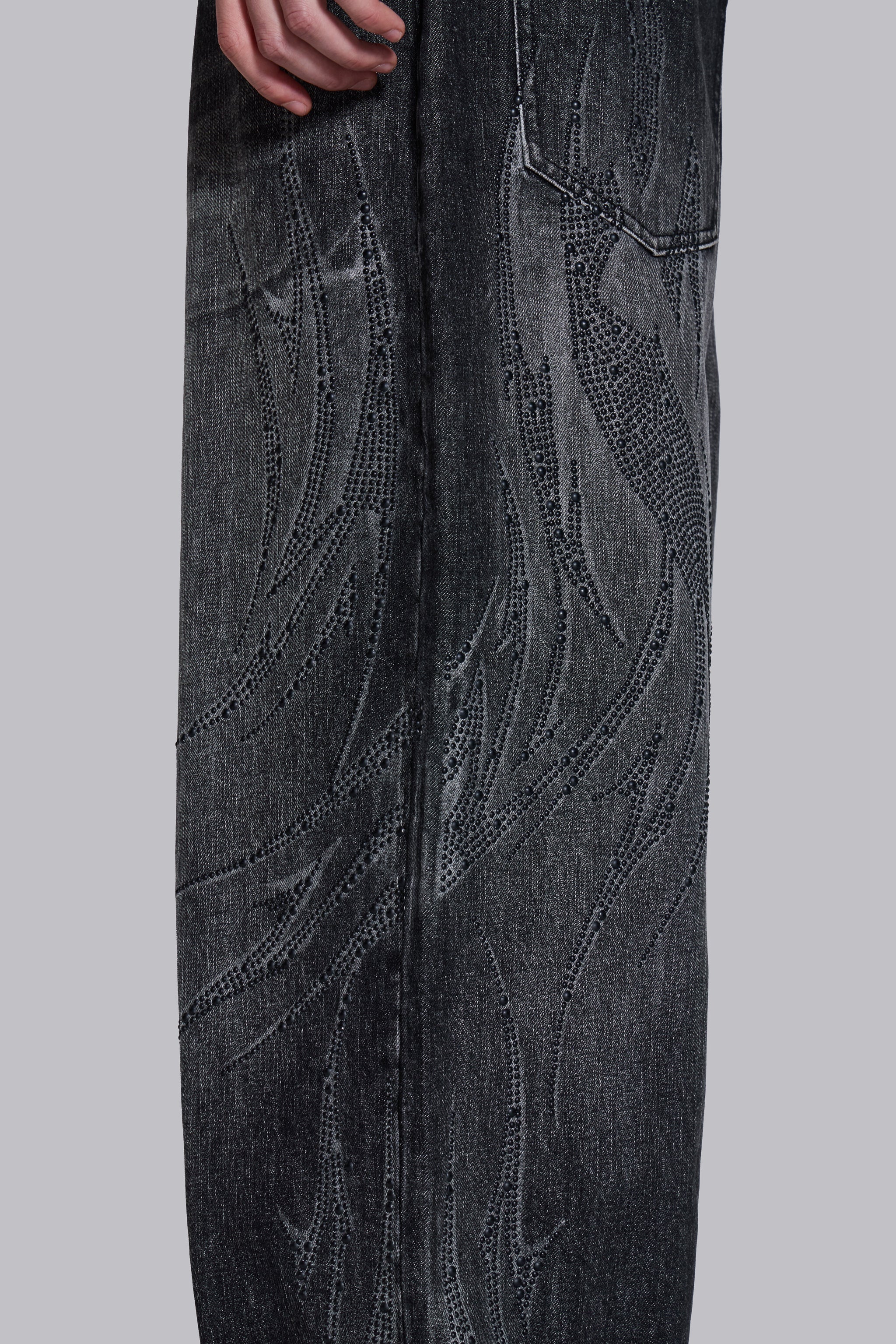 Black Jewel Blade XL Colossus Jeans - Image 9