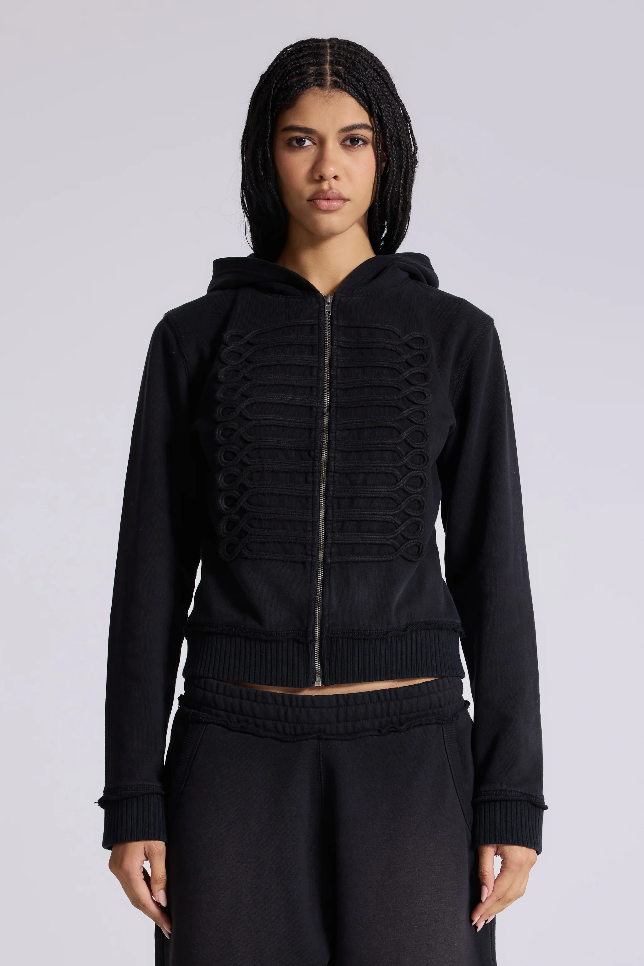 Black Military Monster Hoodie - Image 4