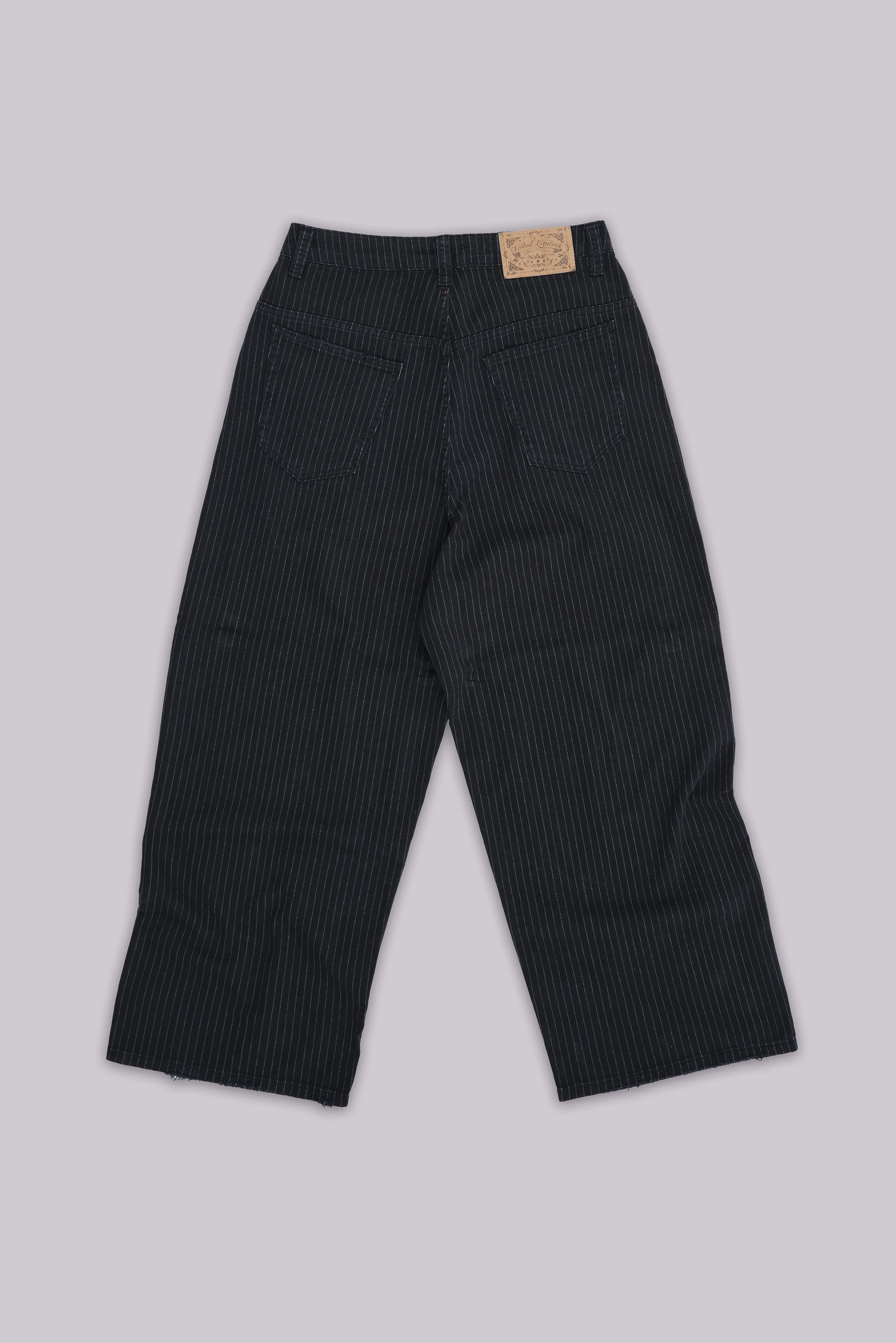Black Pinstripe XL Colossus Jeans - Image 6