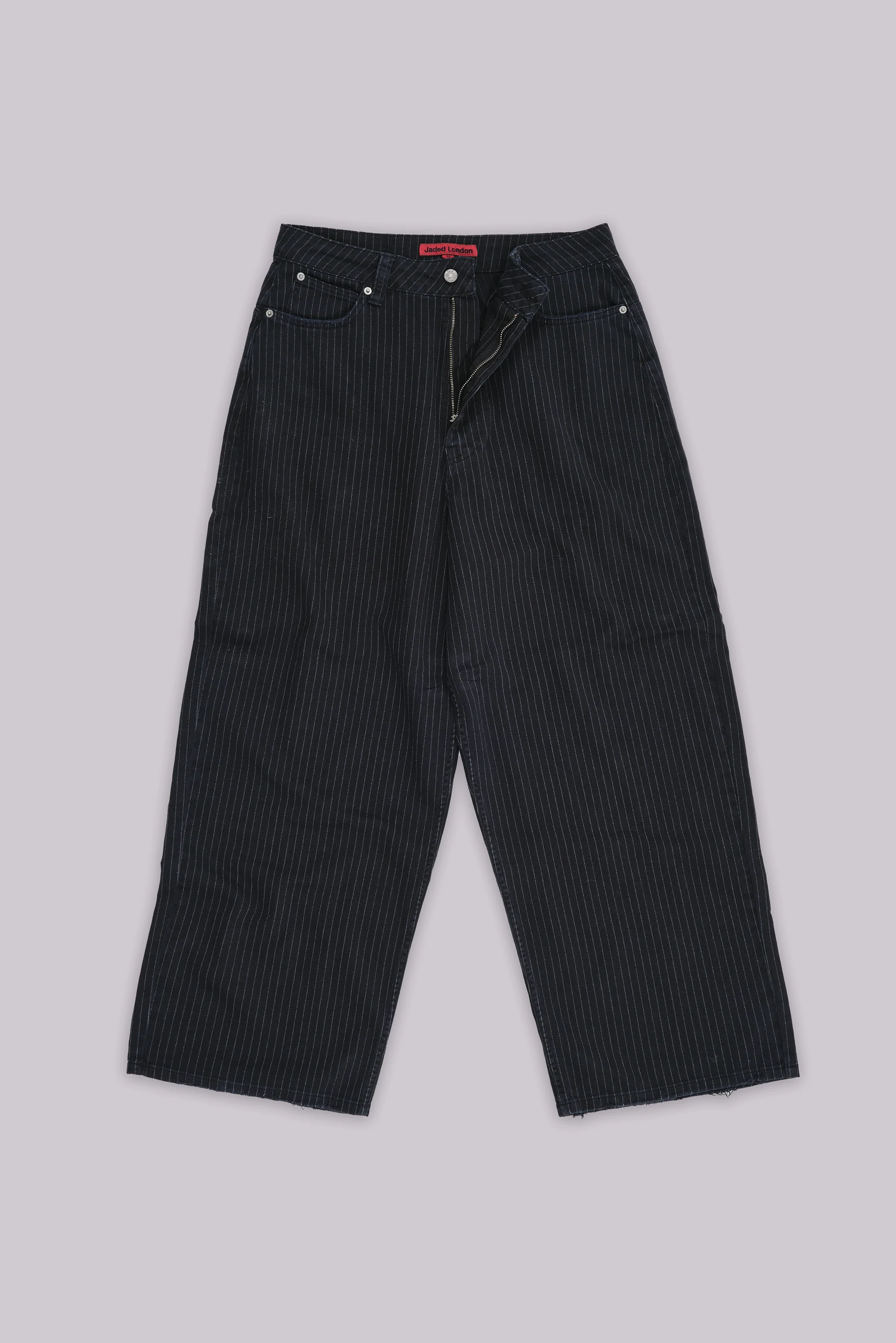 Black Pinstripe XL Colossus Jeans - Image 7