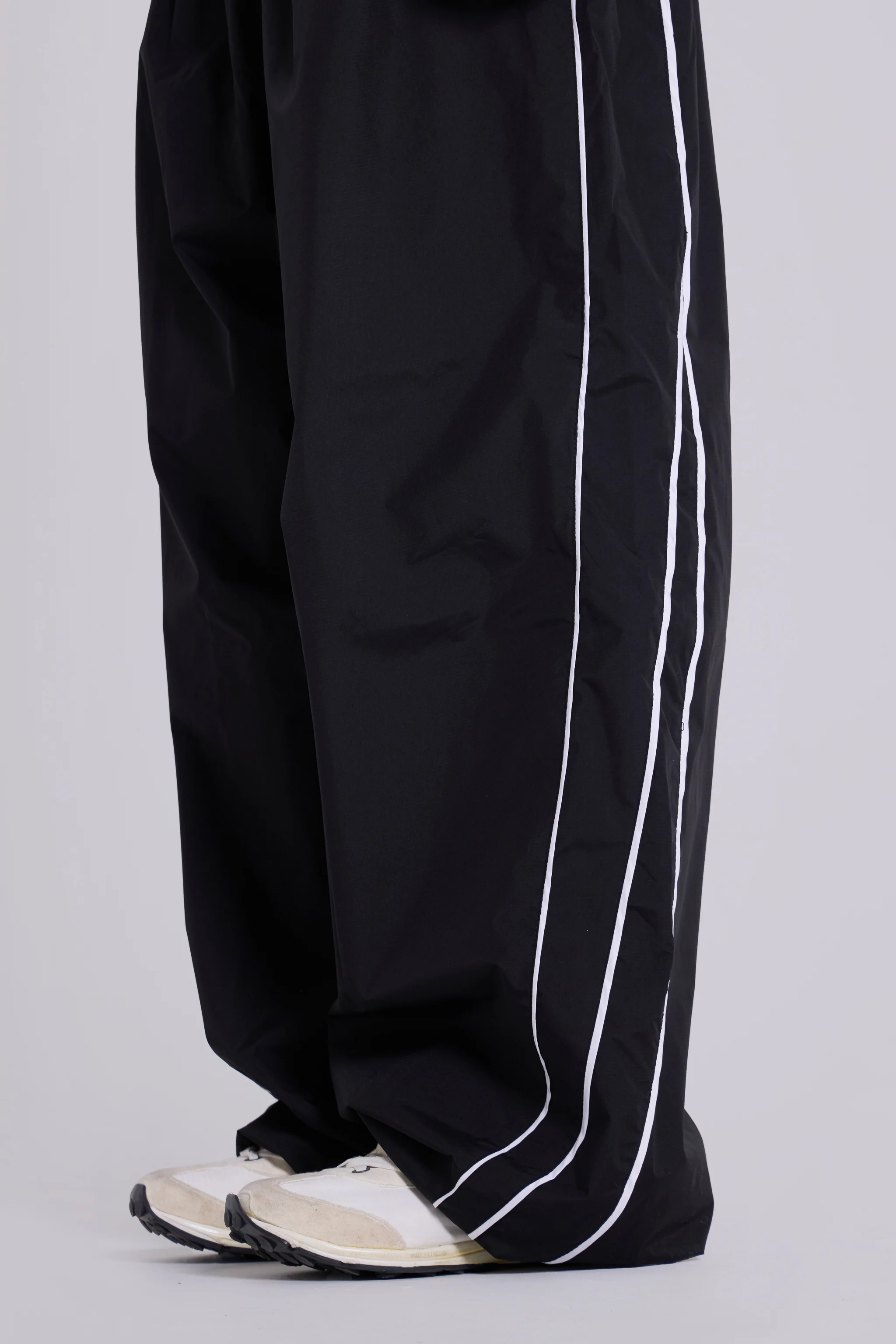 Black Vapor Tracksuit Bottoms - Image 6