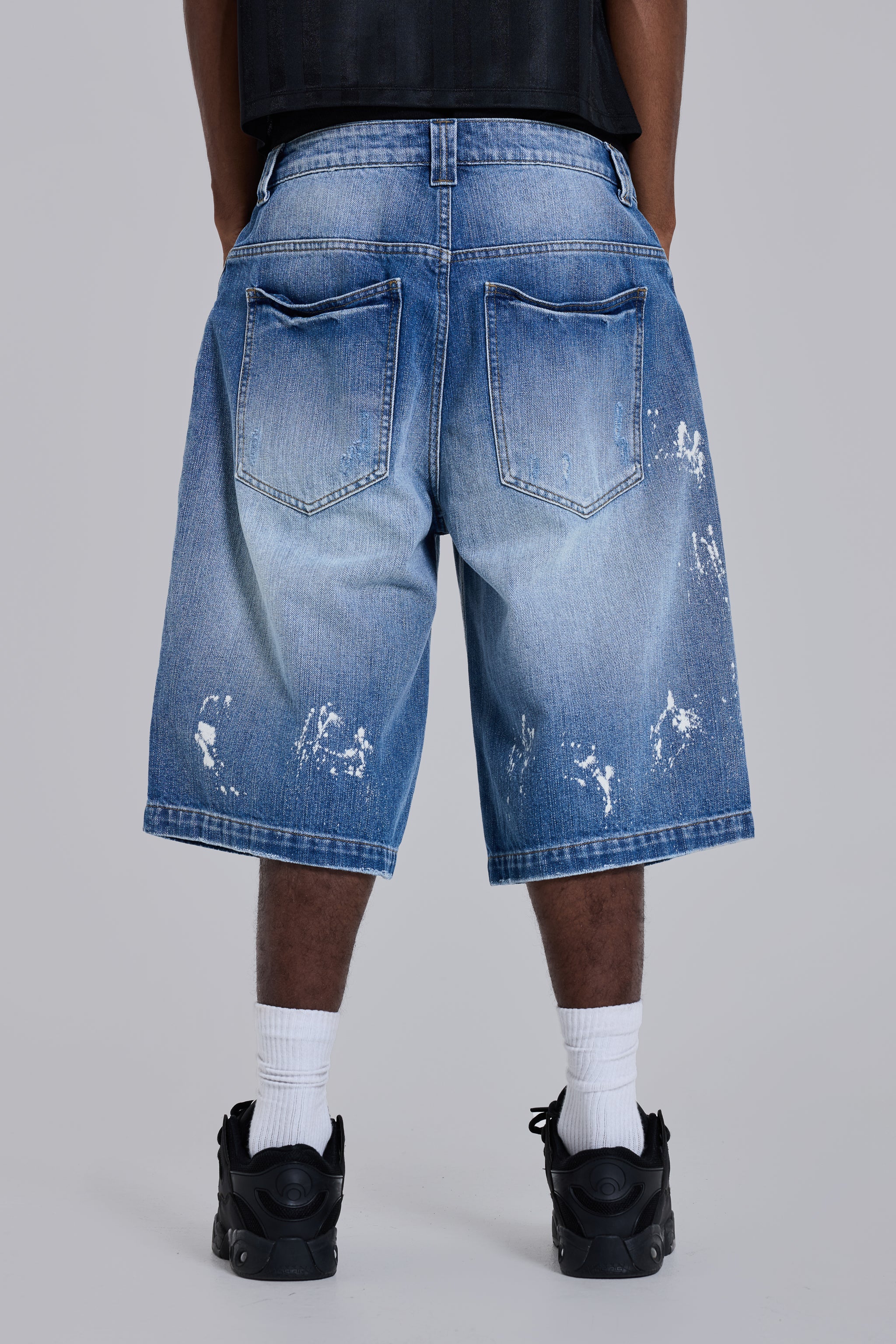 Bleached Colossus Jorts - Image 3