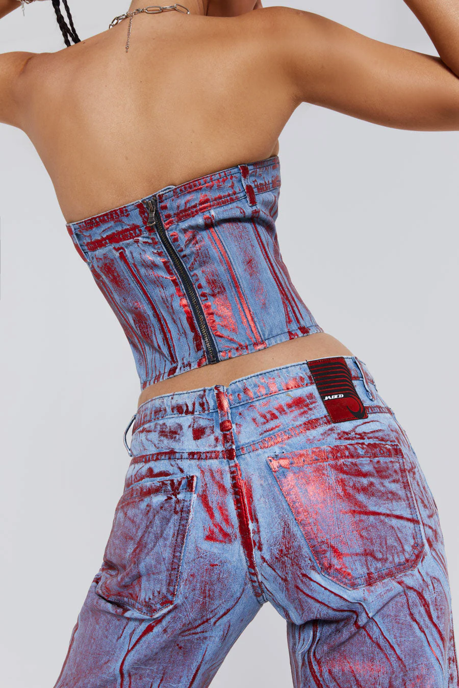 Midtown Metallic Corset - Image 5