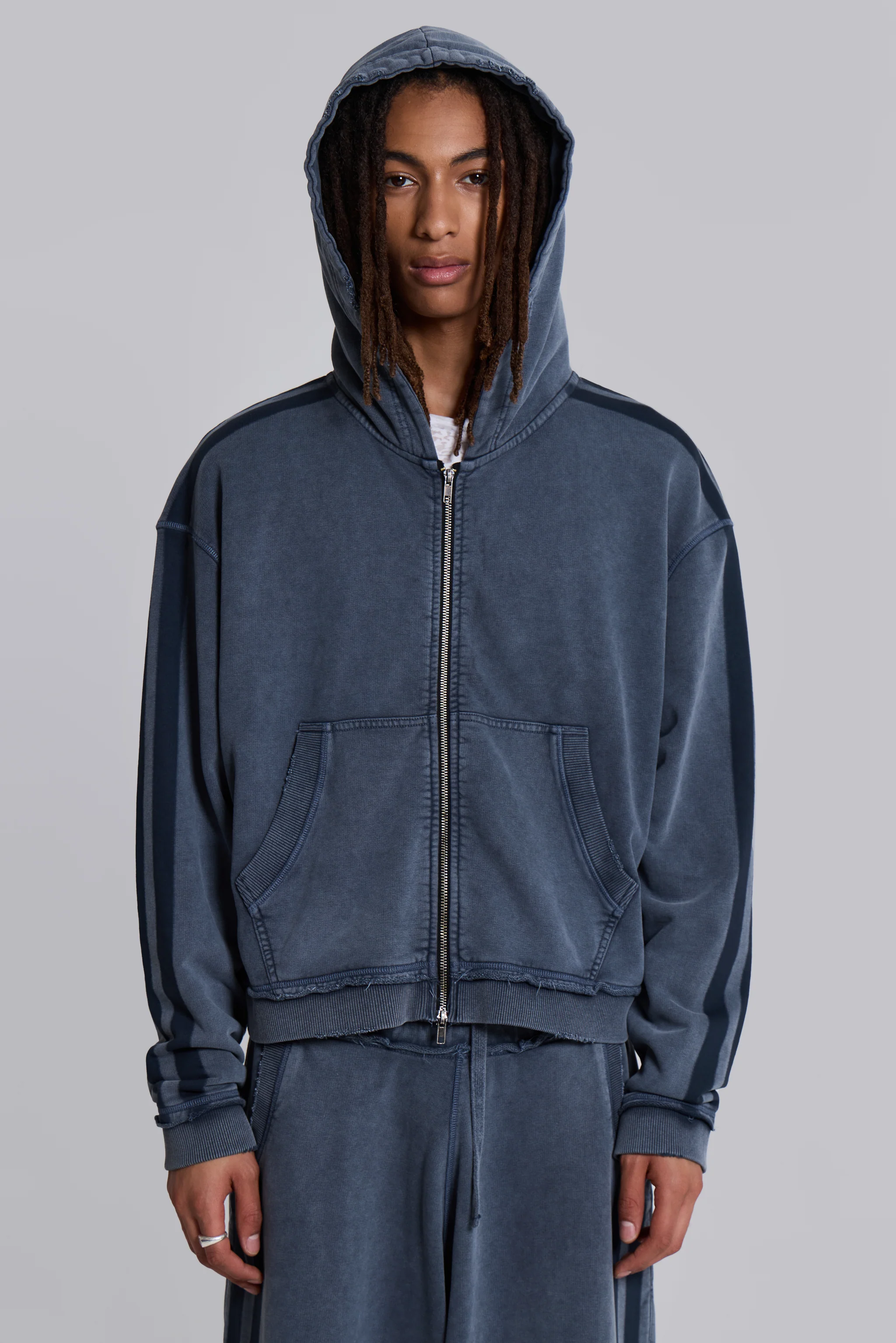 Blue Sporty Baggy Monster Hoodie - Image 7