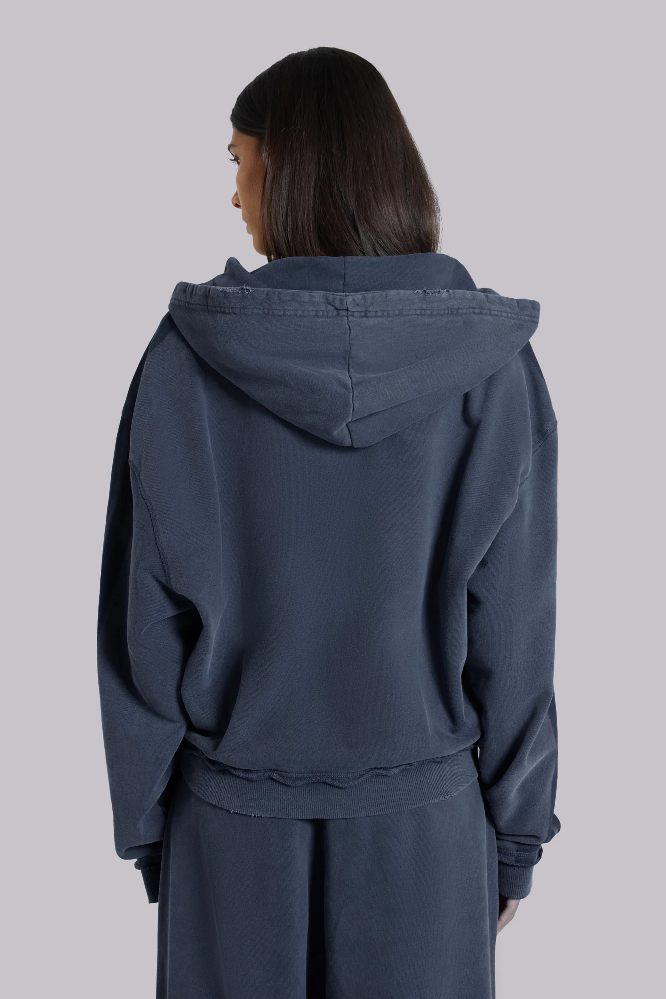 Blue Sporty Baggy Monster Hoodie - Image 3