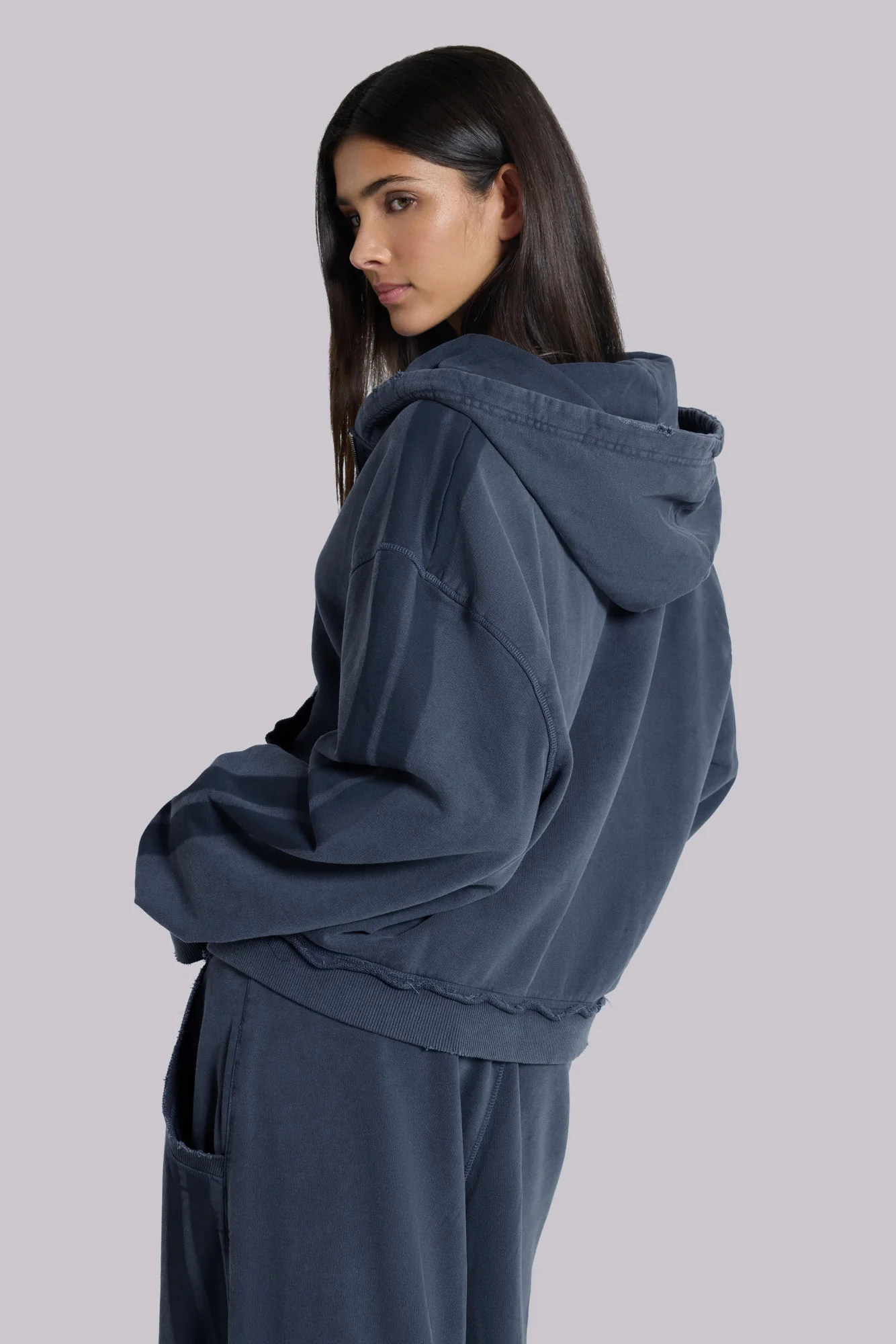 Blue Sporty Baggy Monster Hoodie - Image 4