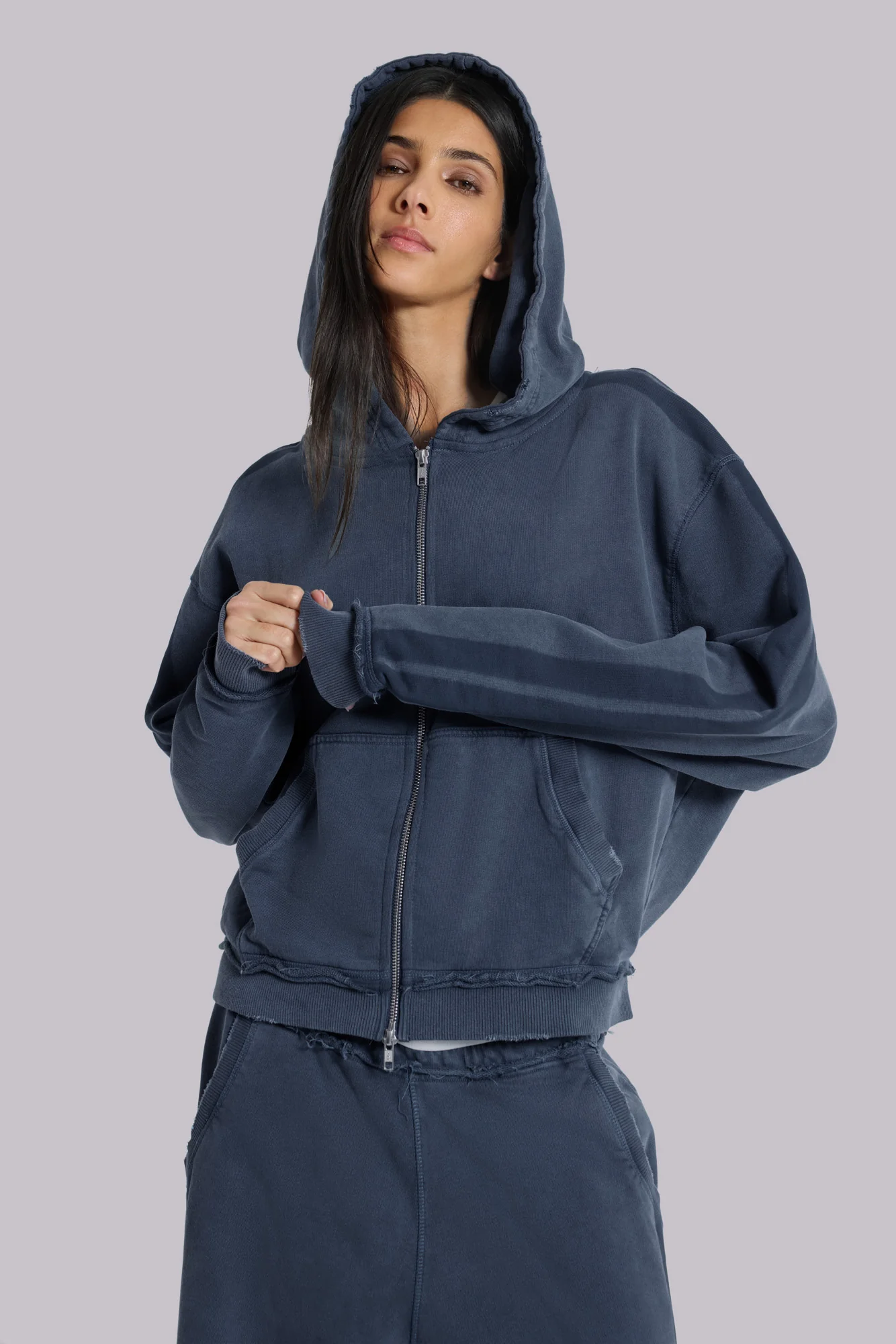 Blue Sporty Baggy Monster Hoodie - Image 7