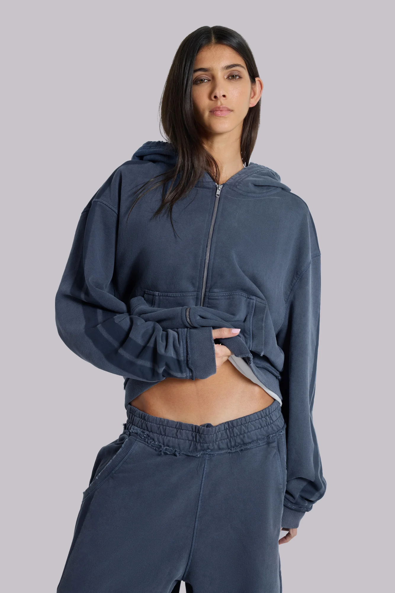 Blue Sporty Baggy Monster Hoodie - Image 9