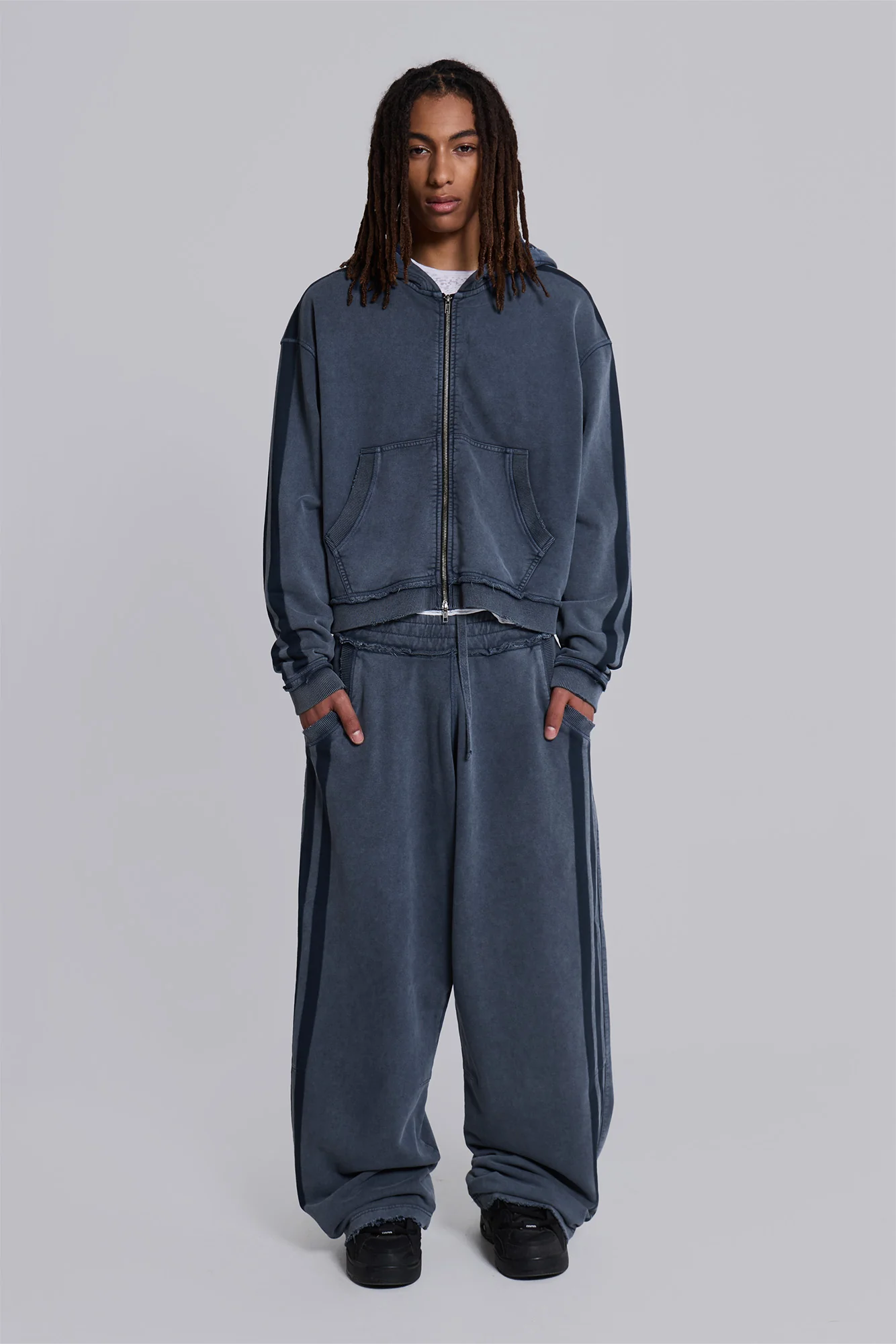 Blue Sporty Baggy Monster Joggers - Image 6