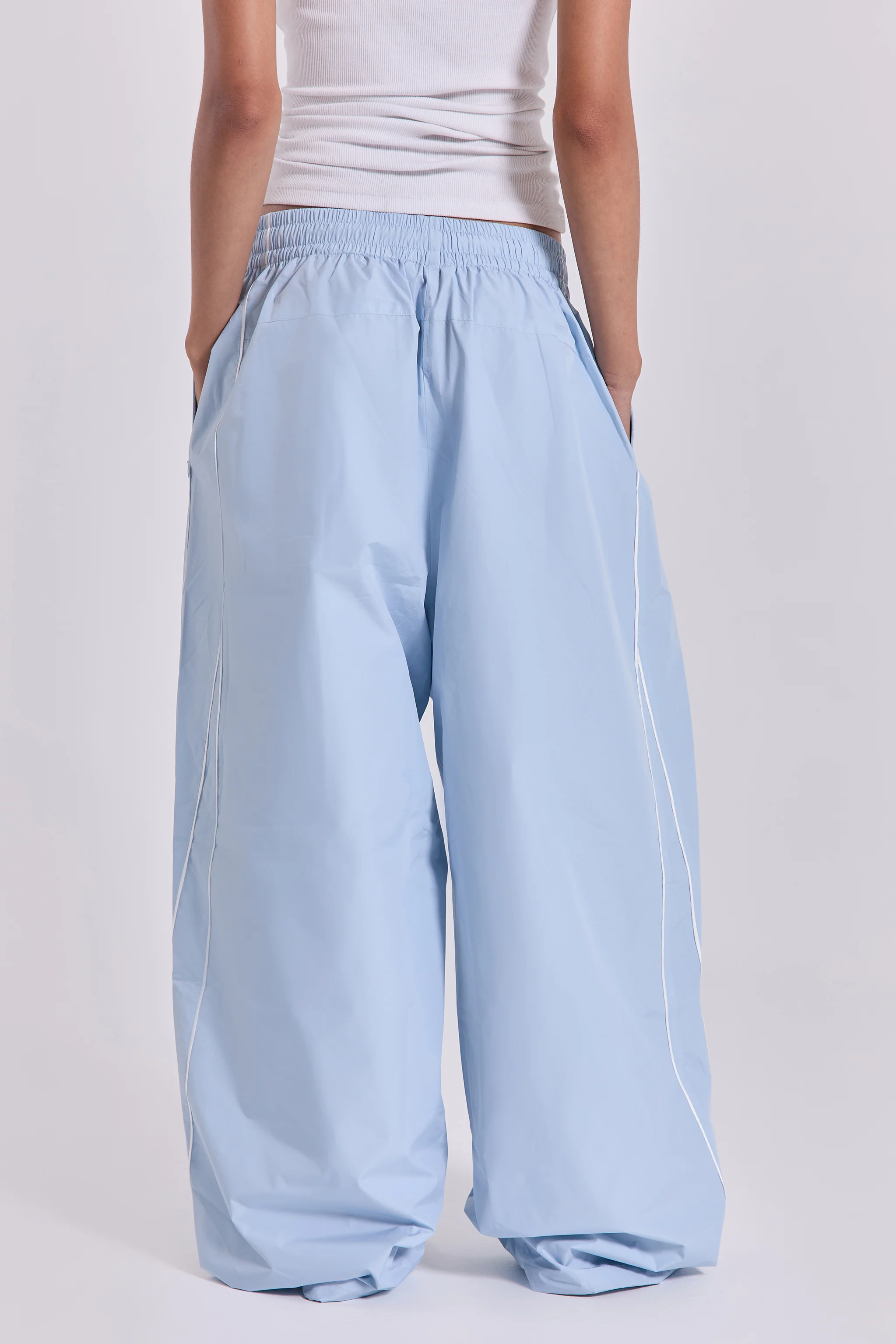Blue Vapor Tracksuit Bottoms - Image 4
