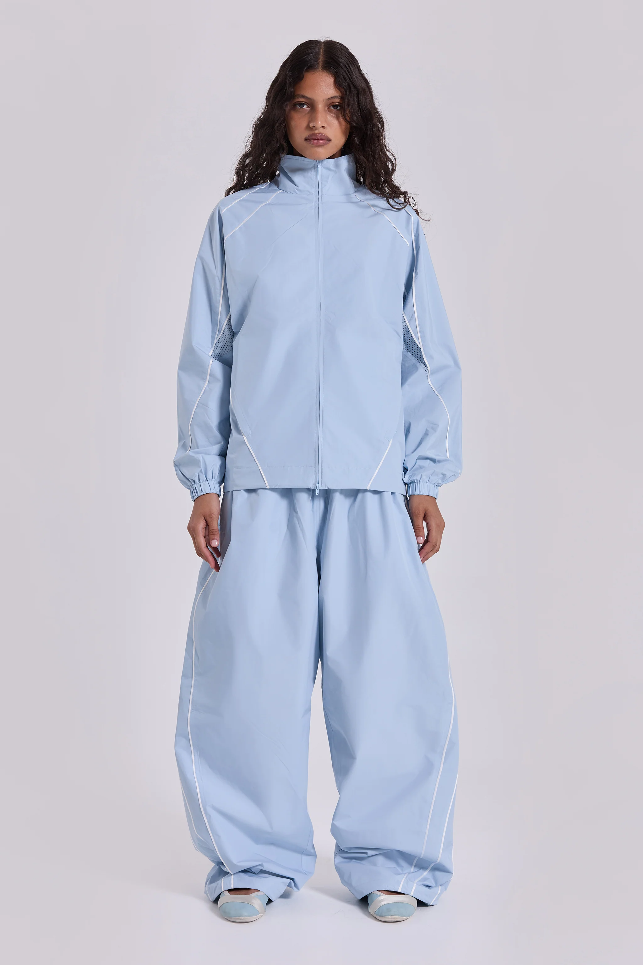 Blue Vapor Tracksuit Top - Image 11