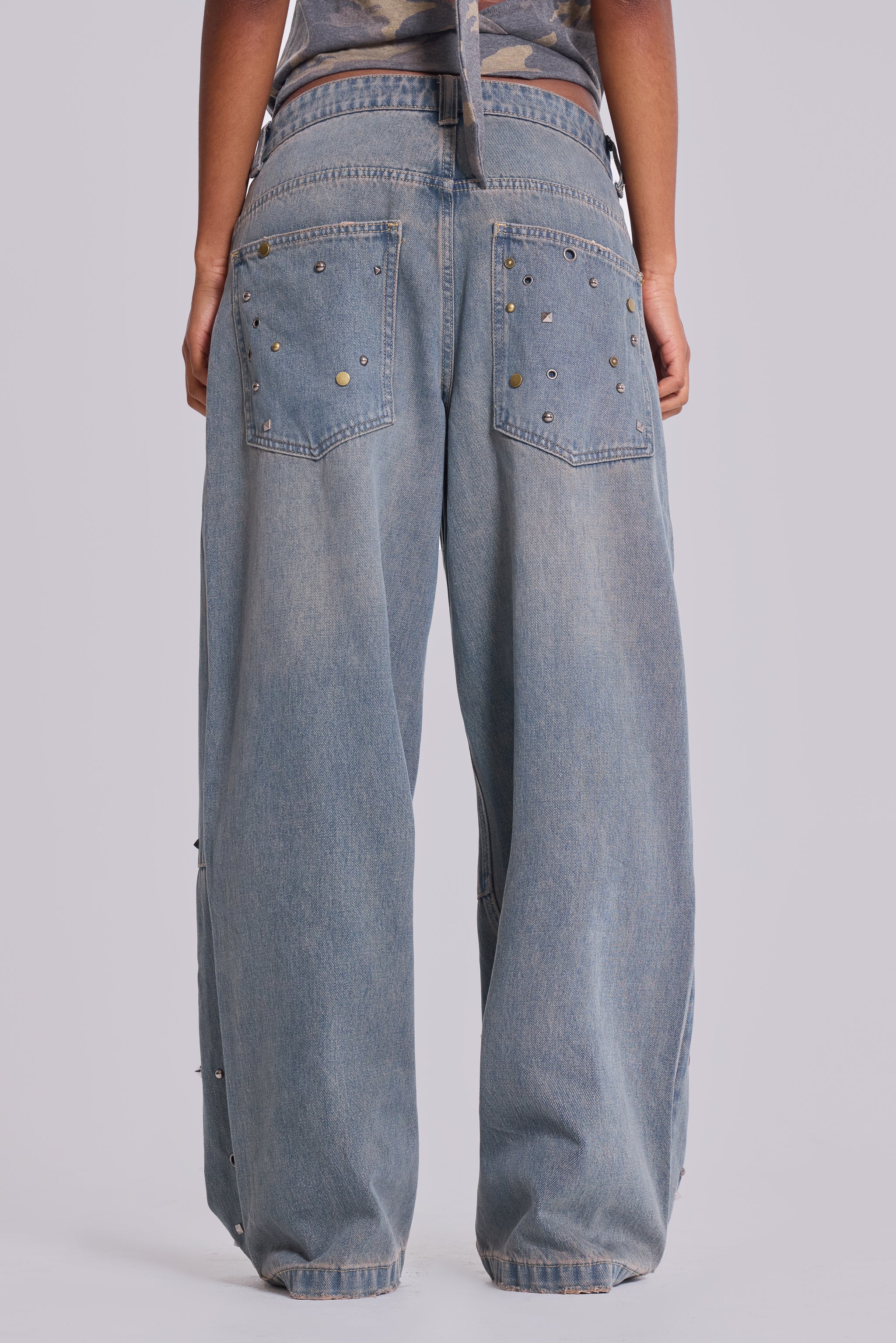 Bolted Studded Colossus Jeans - Image 3