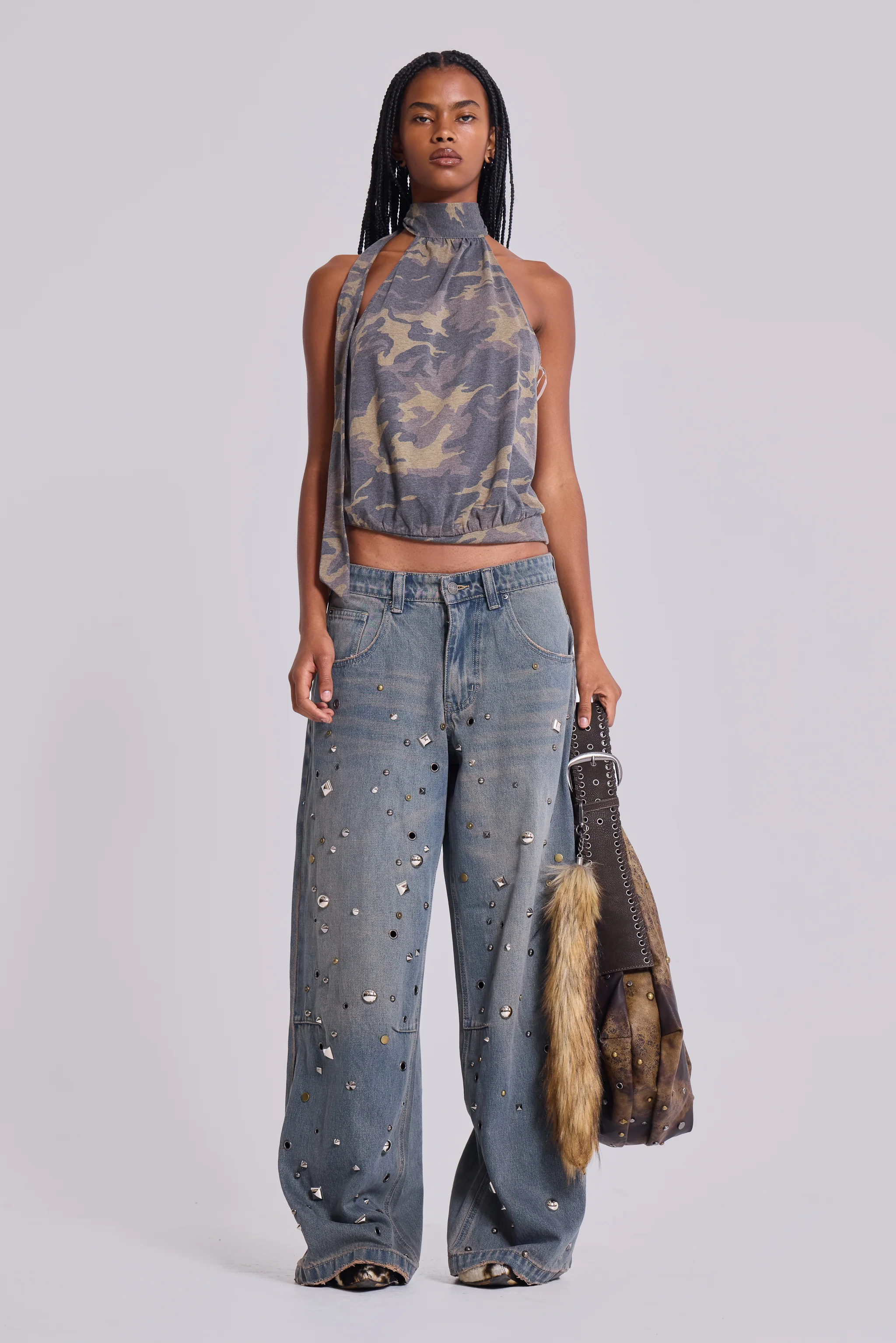 Bolted Studded Colossus Jeans - Image 5