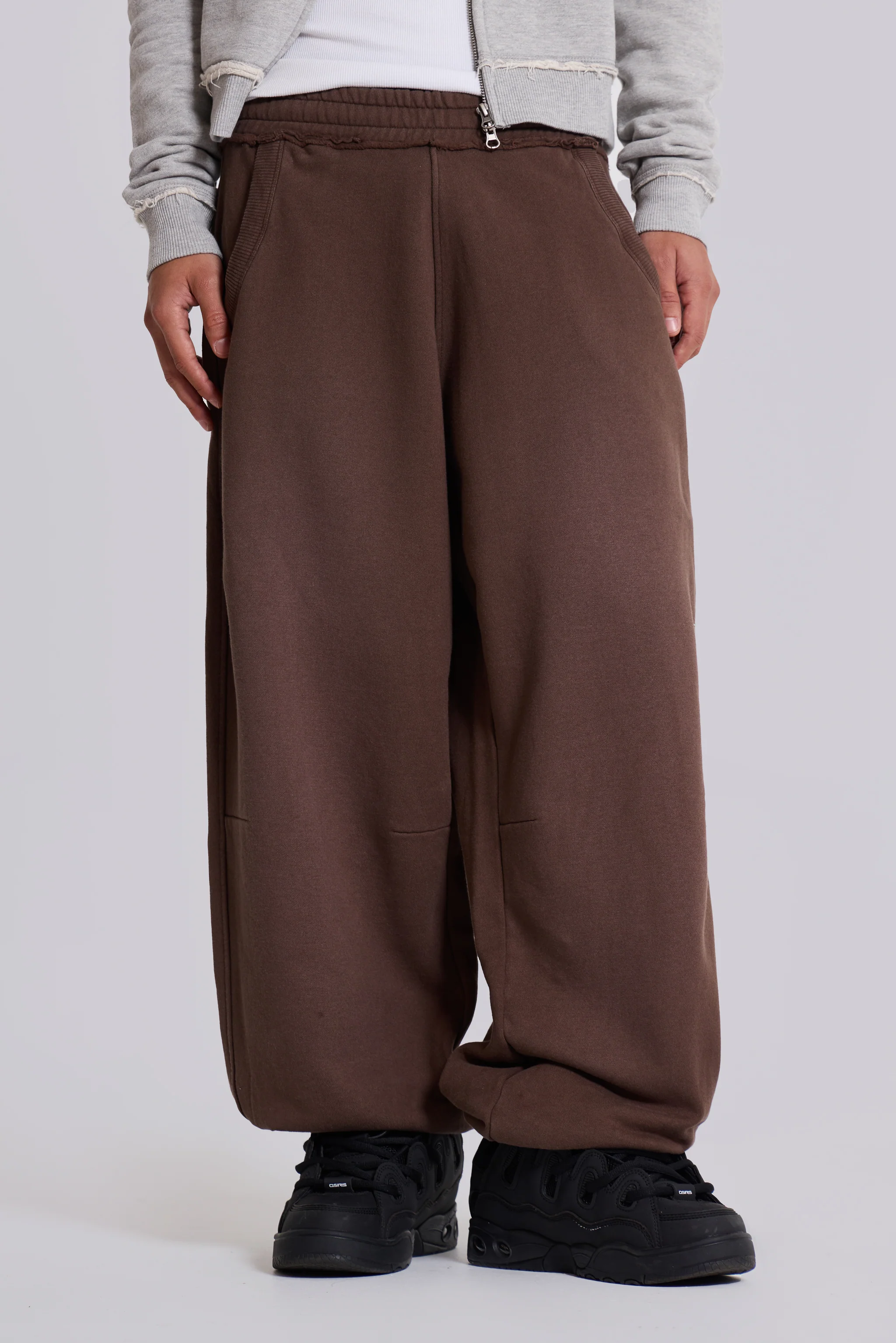 Brown Baggy Monster Joggers - Image 10