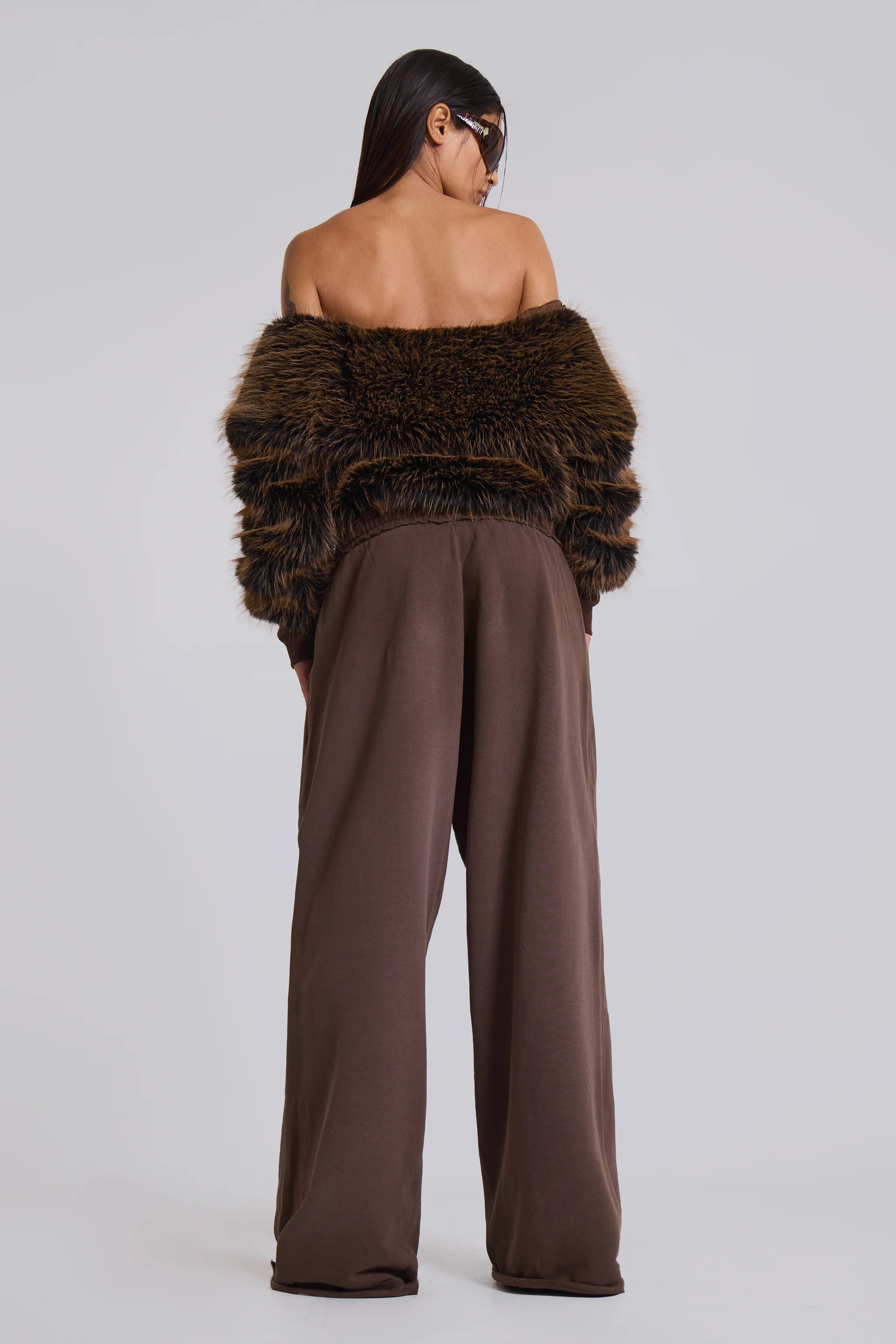 Brown Baggy Monster Joggers - Image 7