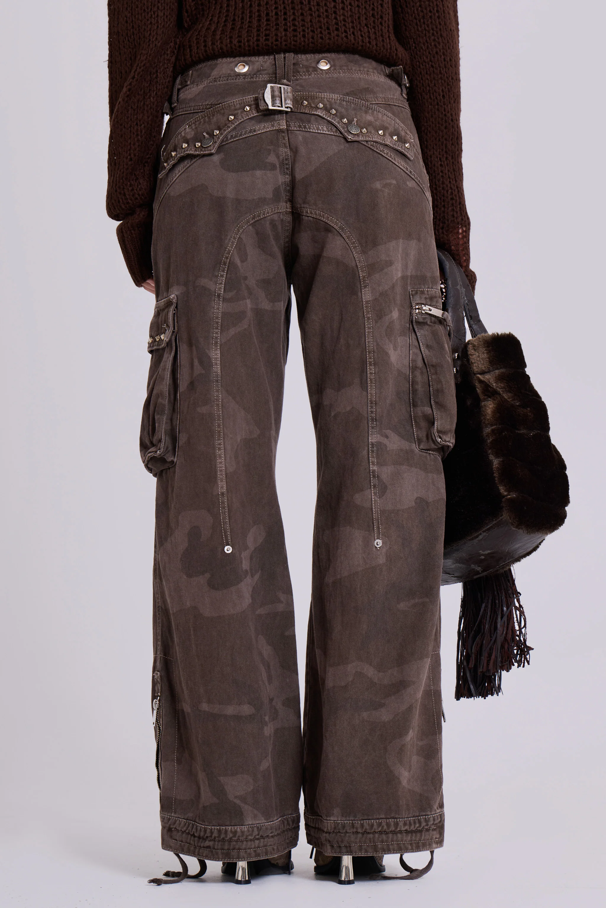 Brown Trooper Camo Cargo Pant - Image 4
