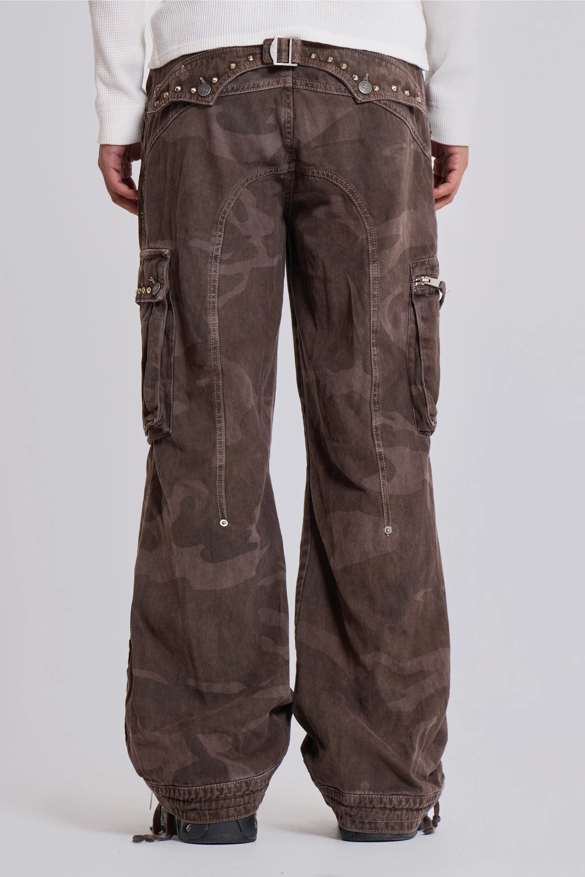 Brown Trooper Cargo Pants - Image 3