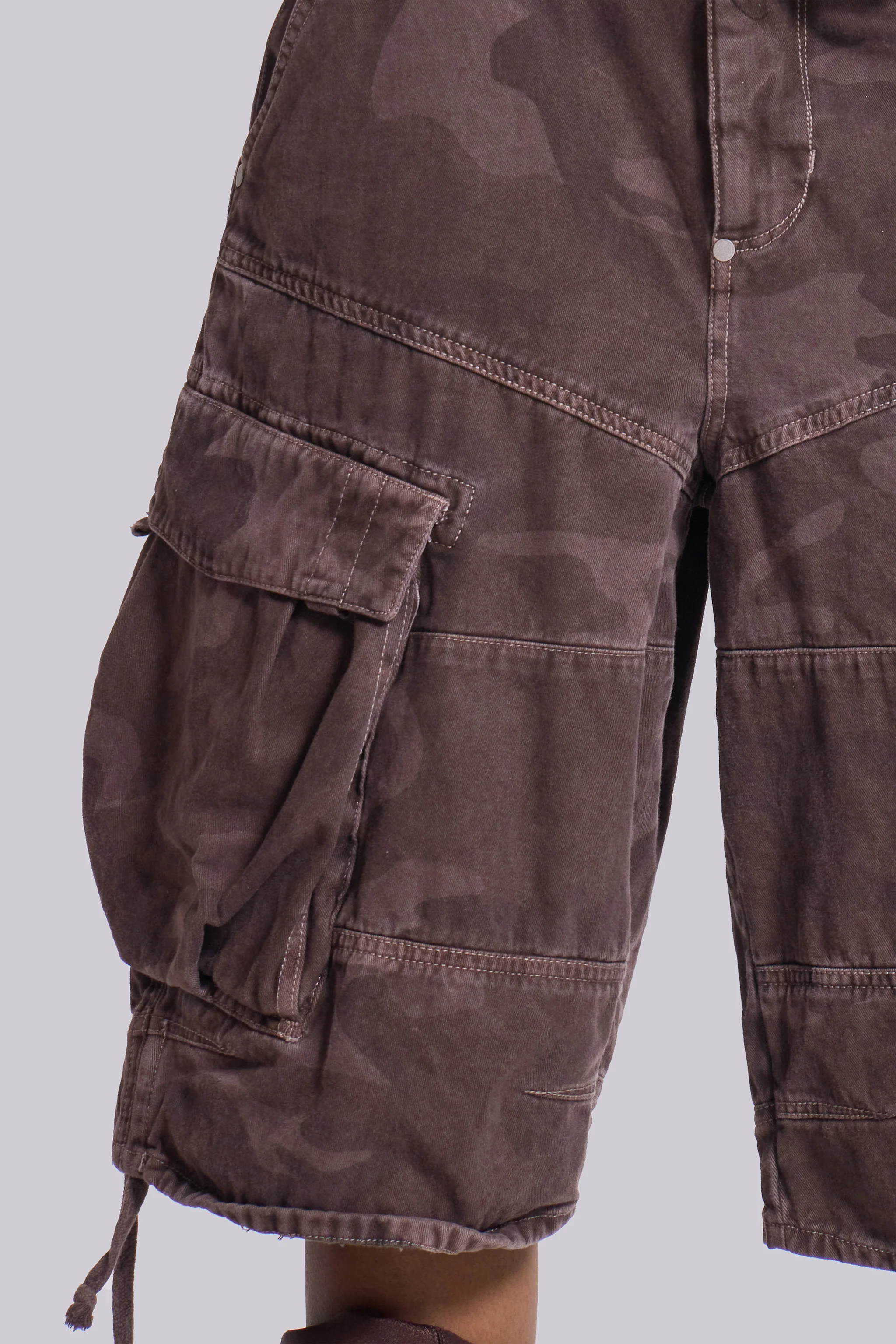 Cadet Brown Camo Shorts - Image 4