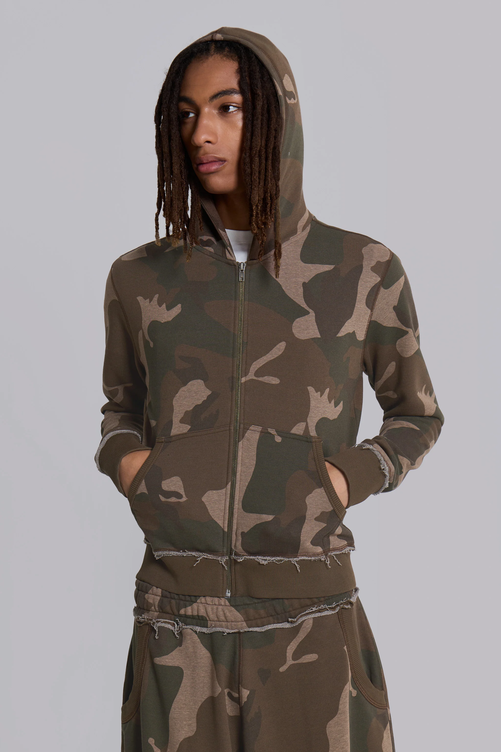 Camo Mini Monster Hoodie - Image 3