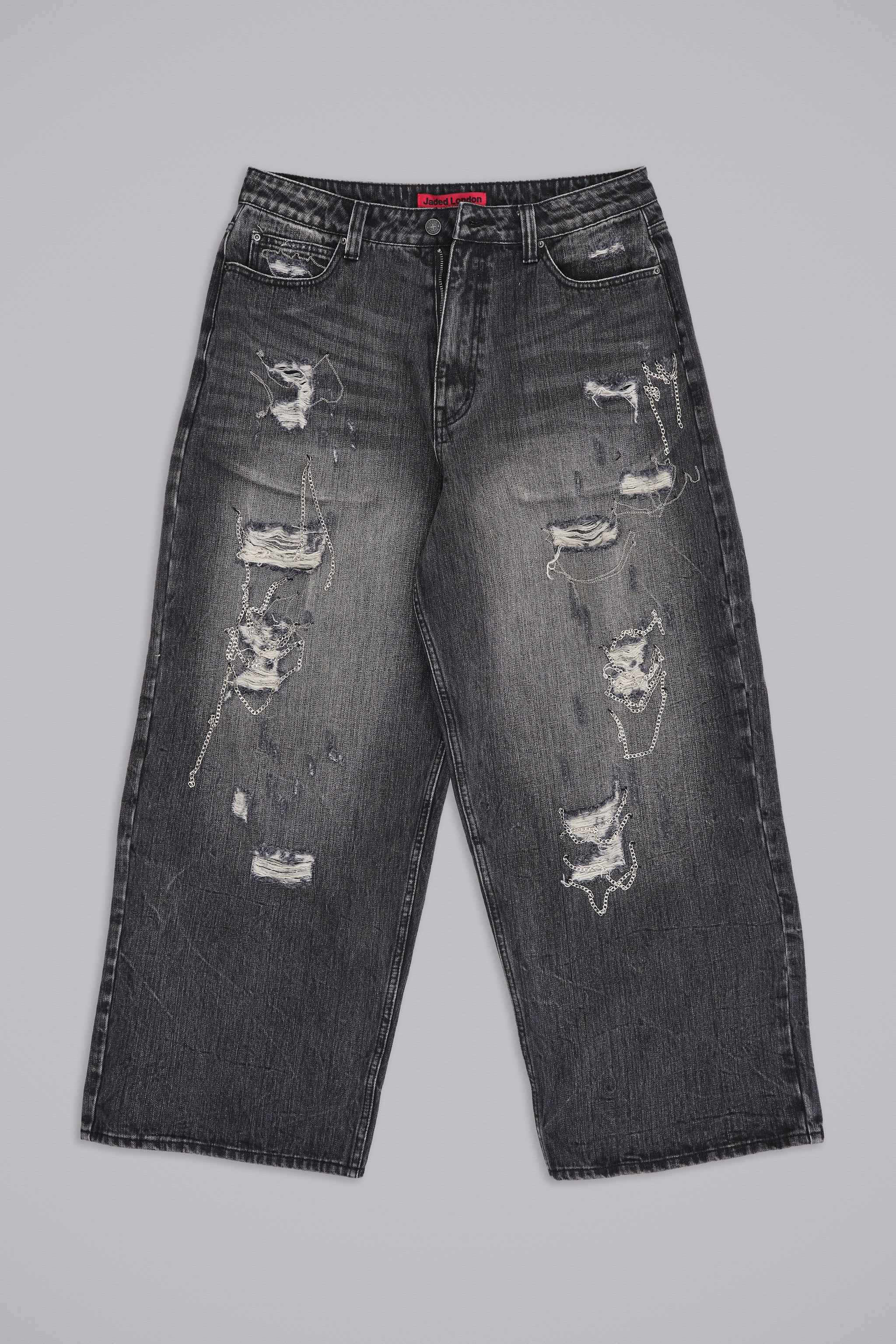 Chain Distressed XL Colossus Jeans - Image 2