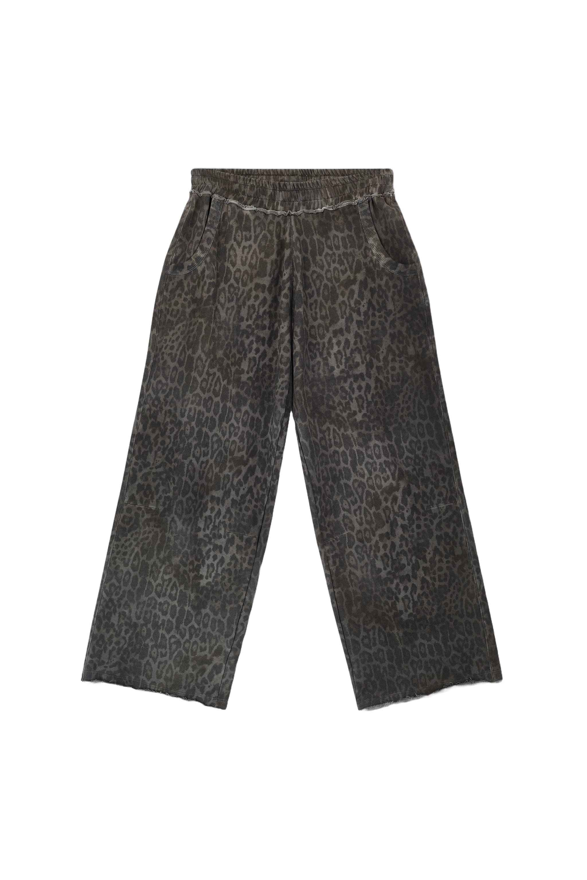 Charcoal Leopard Monster Joggers - Image 6