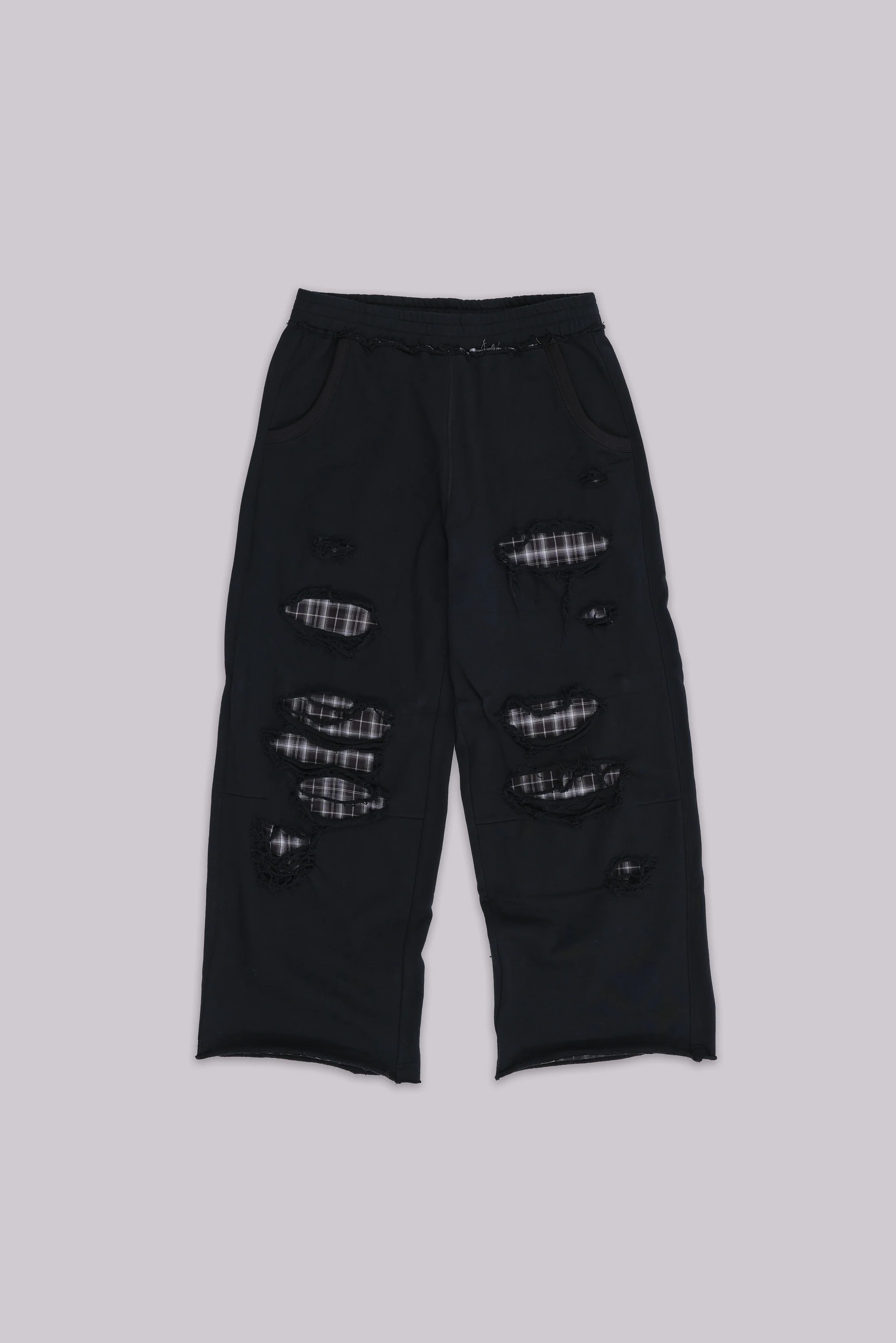 Check Layered Monster Joggers - Image 5