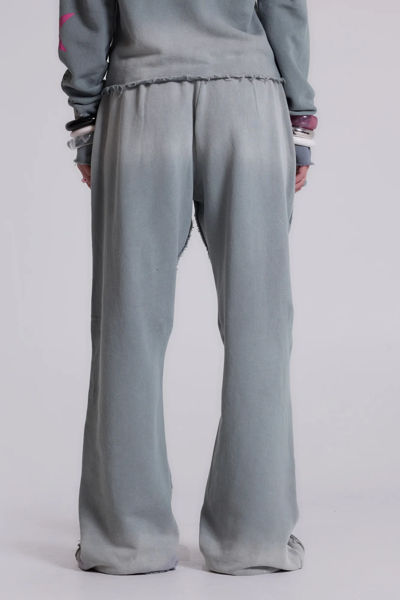 Cleo Graphic Slouchy Bootcut Jogger - Image 8