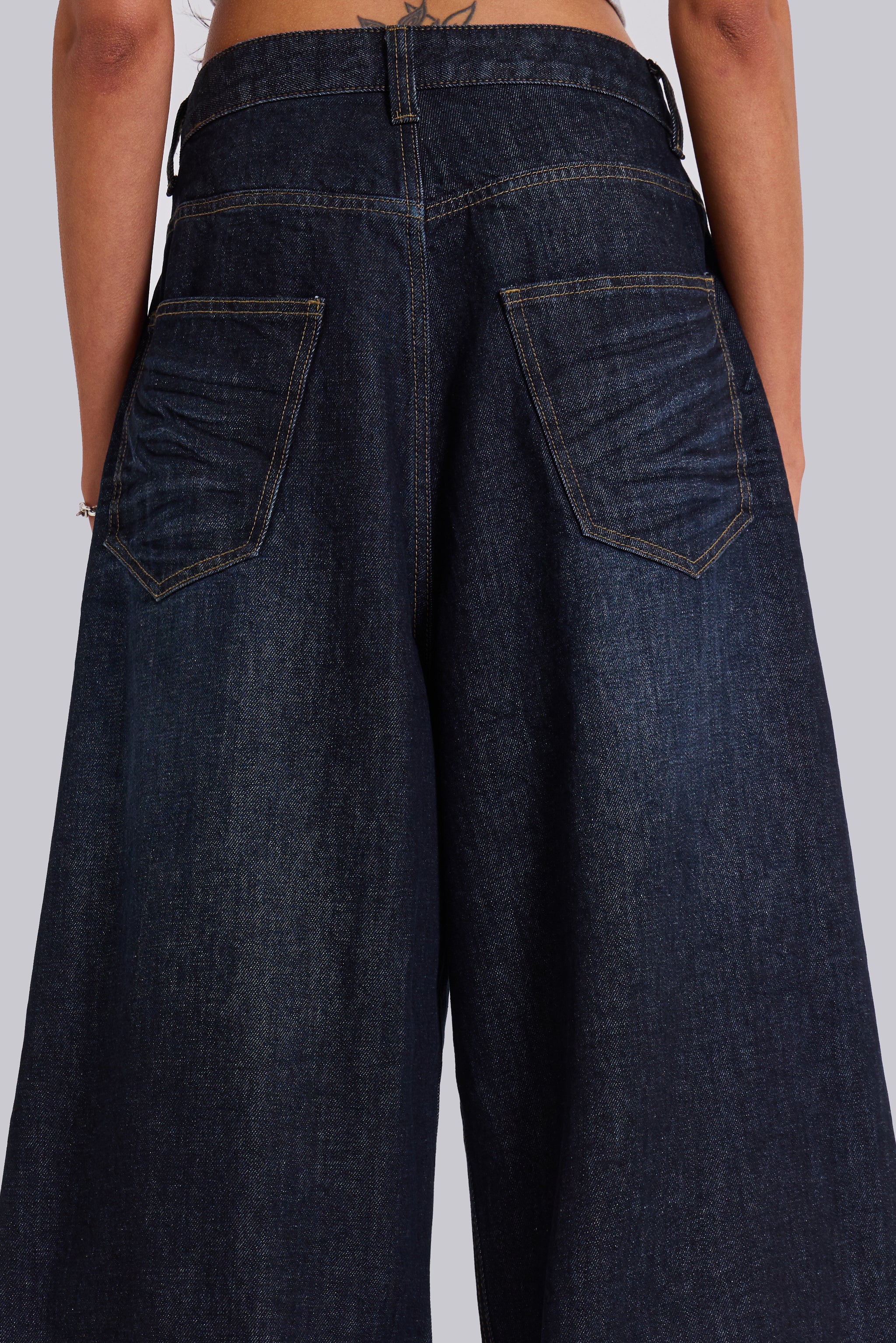 Creased Indigo XL Colossus Jeans - Image 4