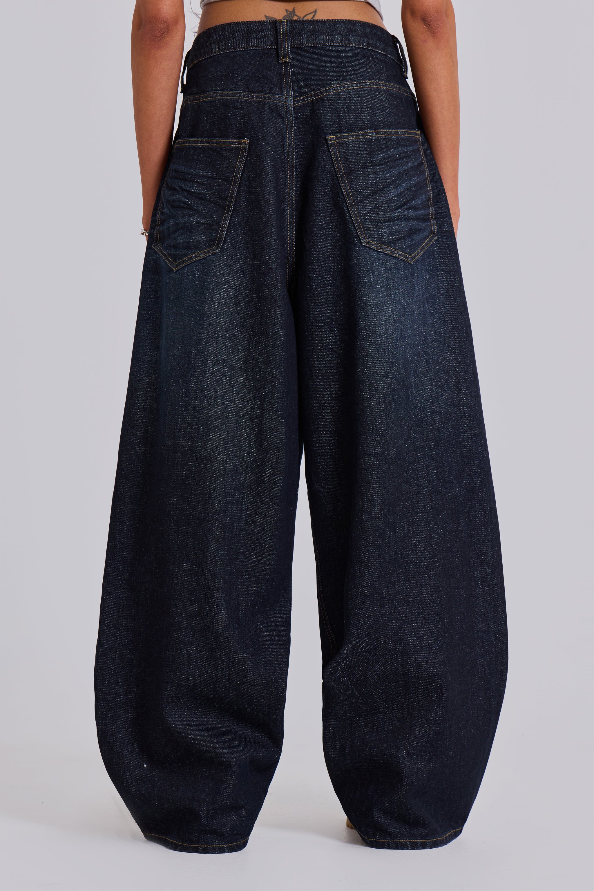 Creased Indigo XL Colossus Jeans - Image 5