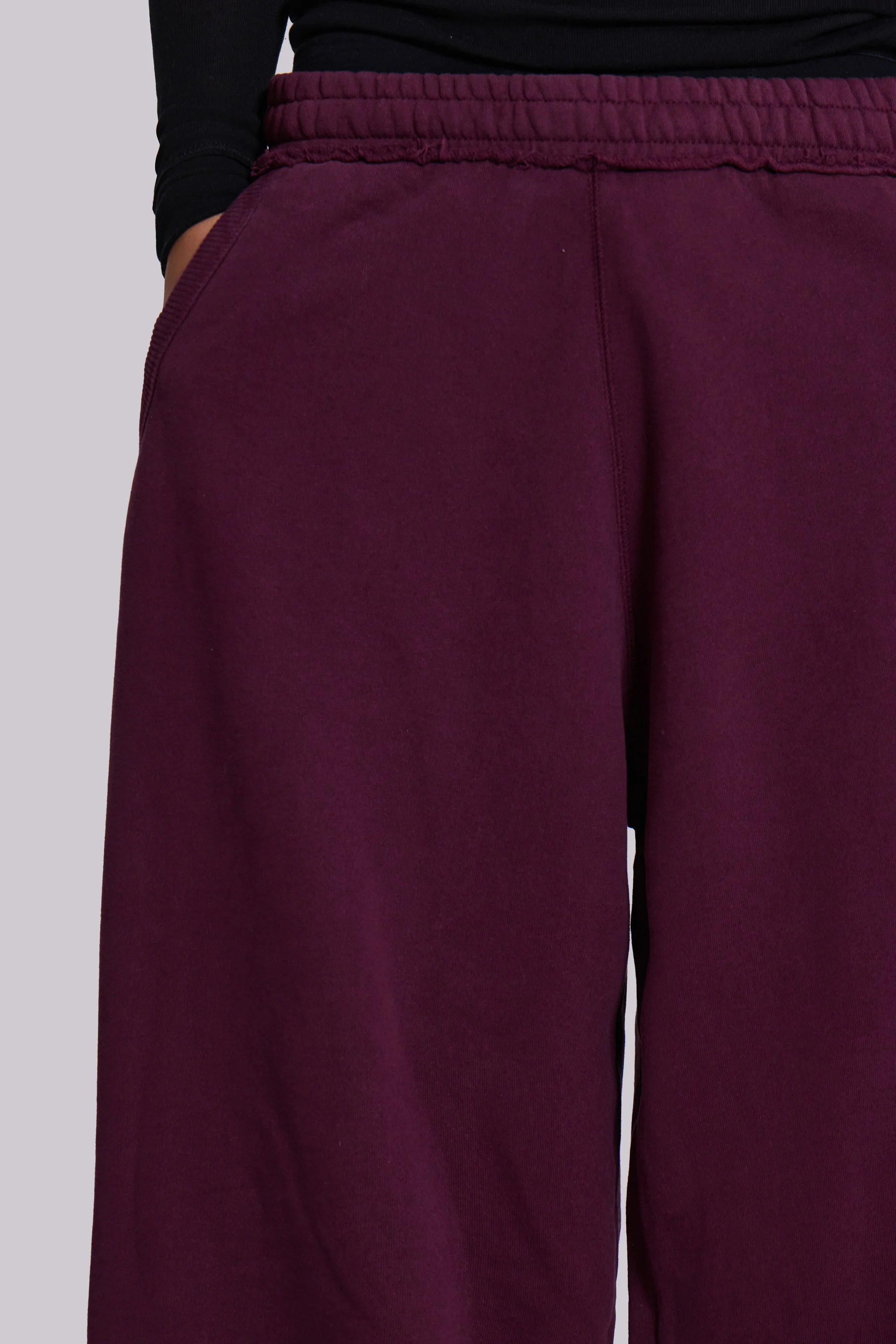 Dark Burgundy Monster Joggers - Image 6