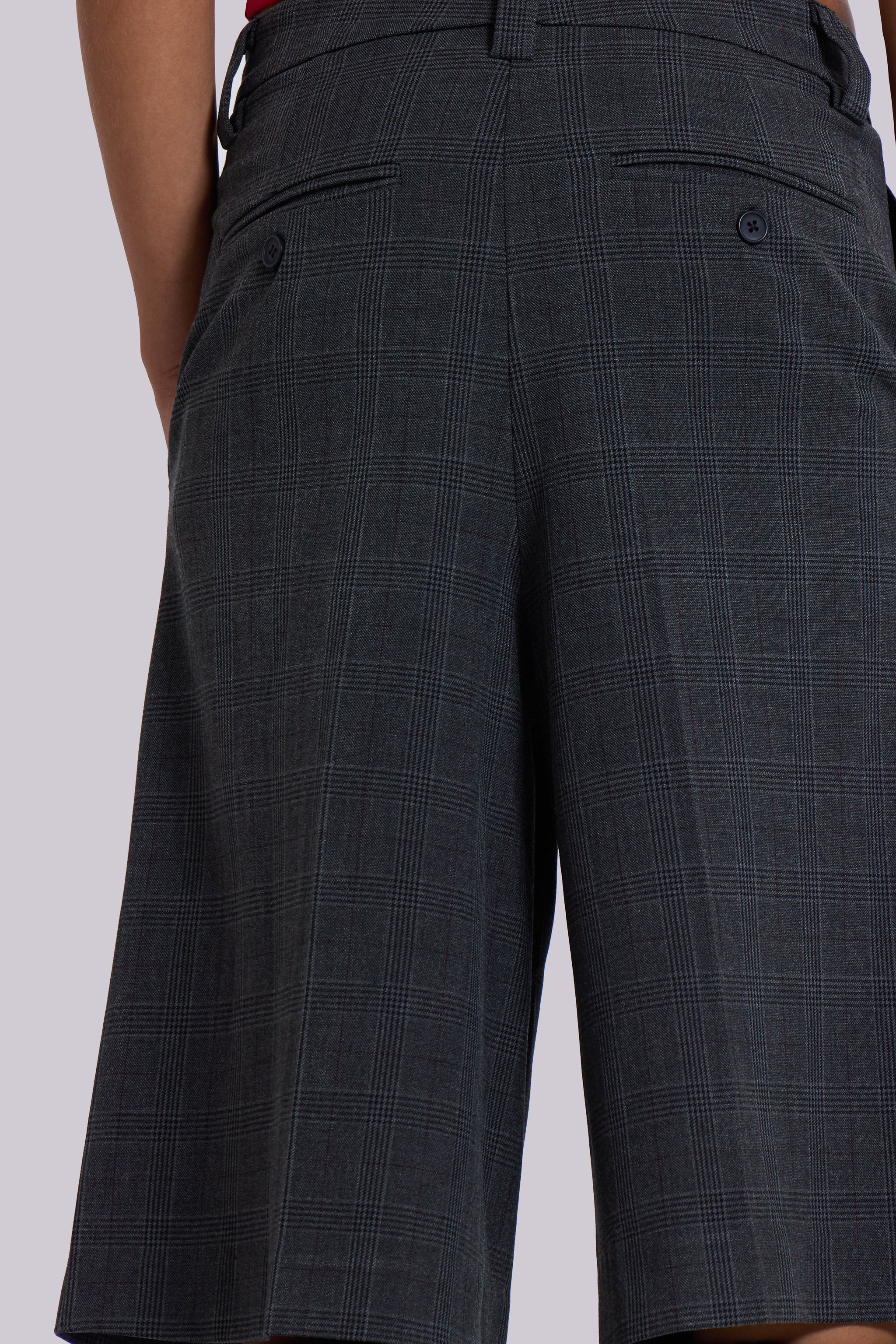 Dark Check Goliath Shorts - Image 6