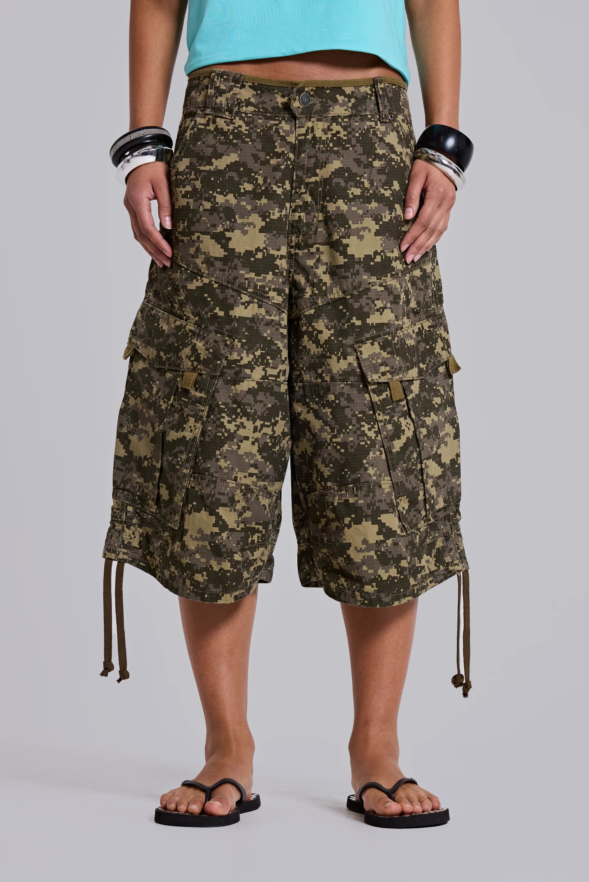 Digi Camo Cadet Shorts - Image 3