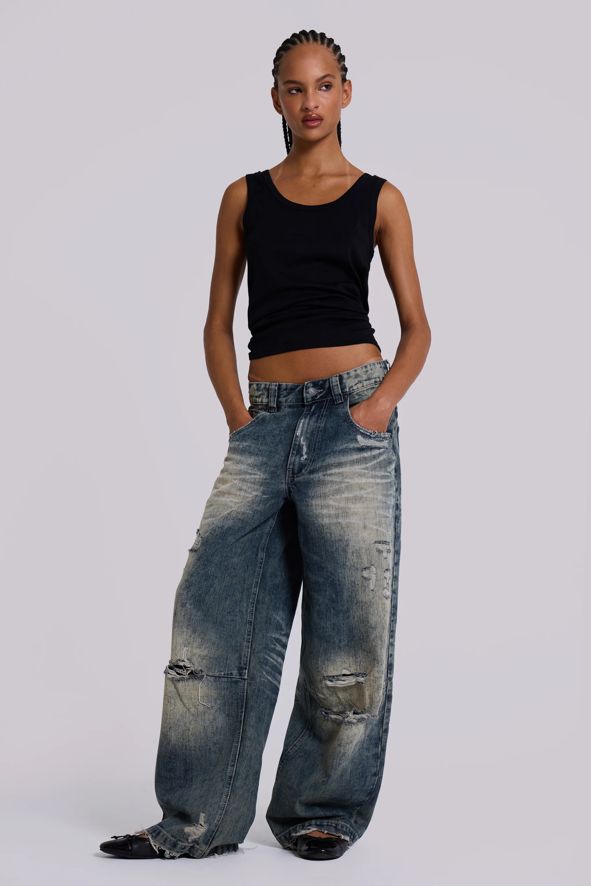 Dirty Lowrise Colossus Jeans - Image 2